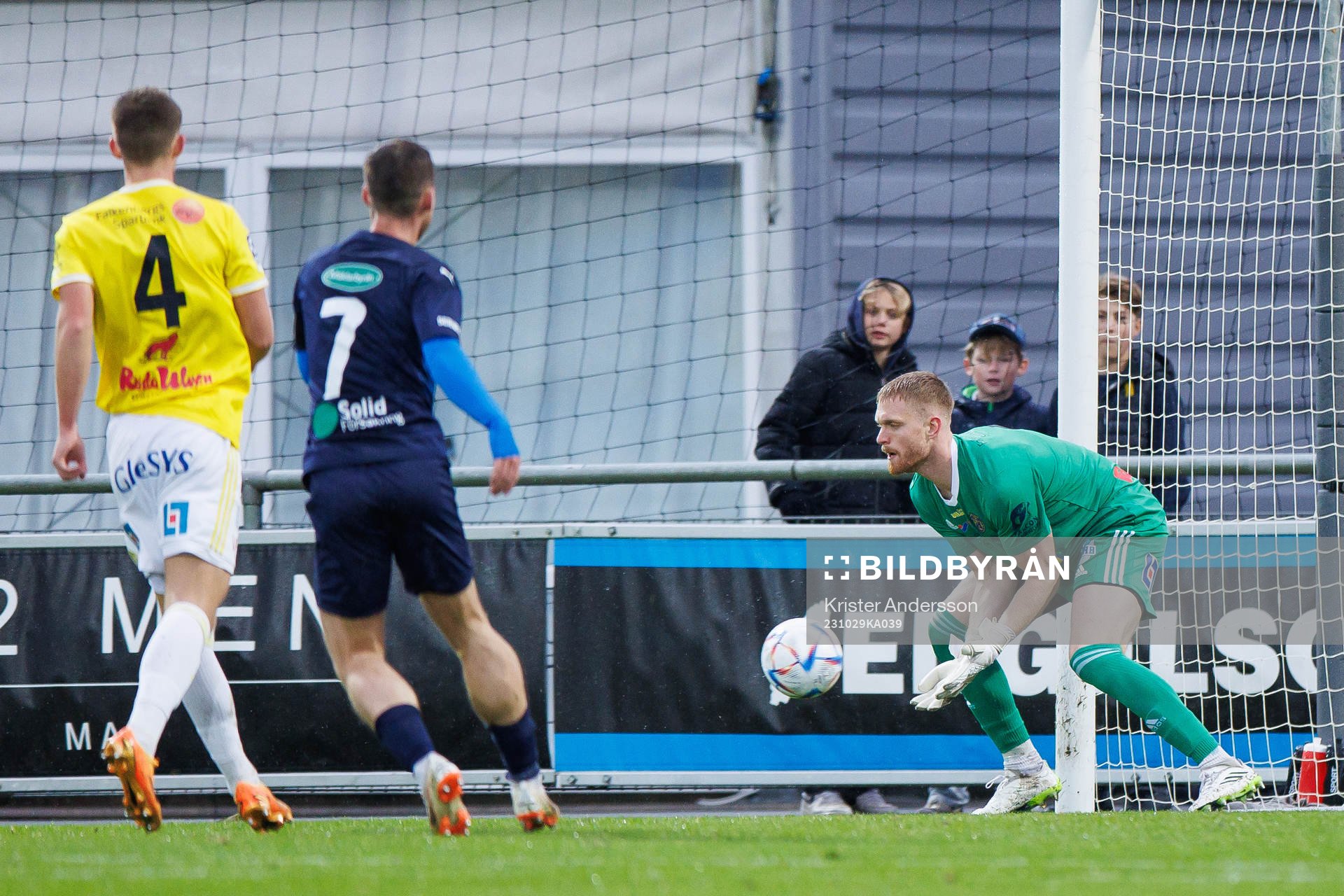 Falkenbergs målvakt Tim Erlandsson