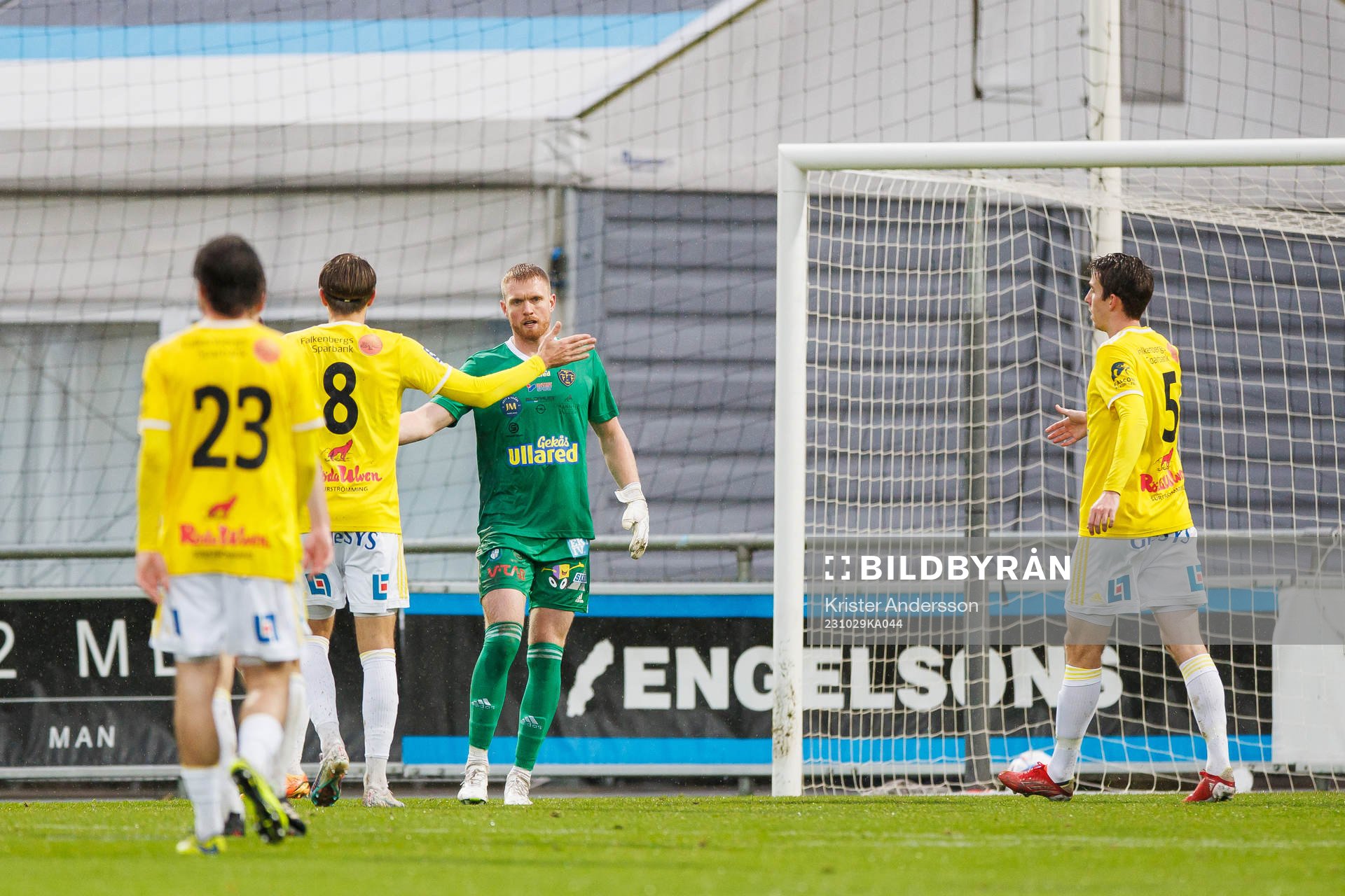 Falkenbergs målvakt Tim Erlandsson
