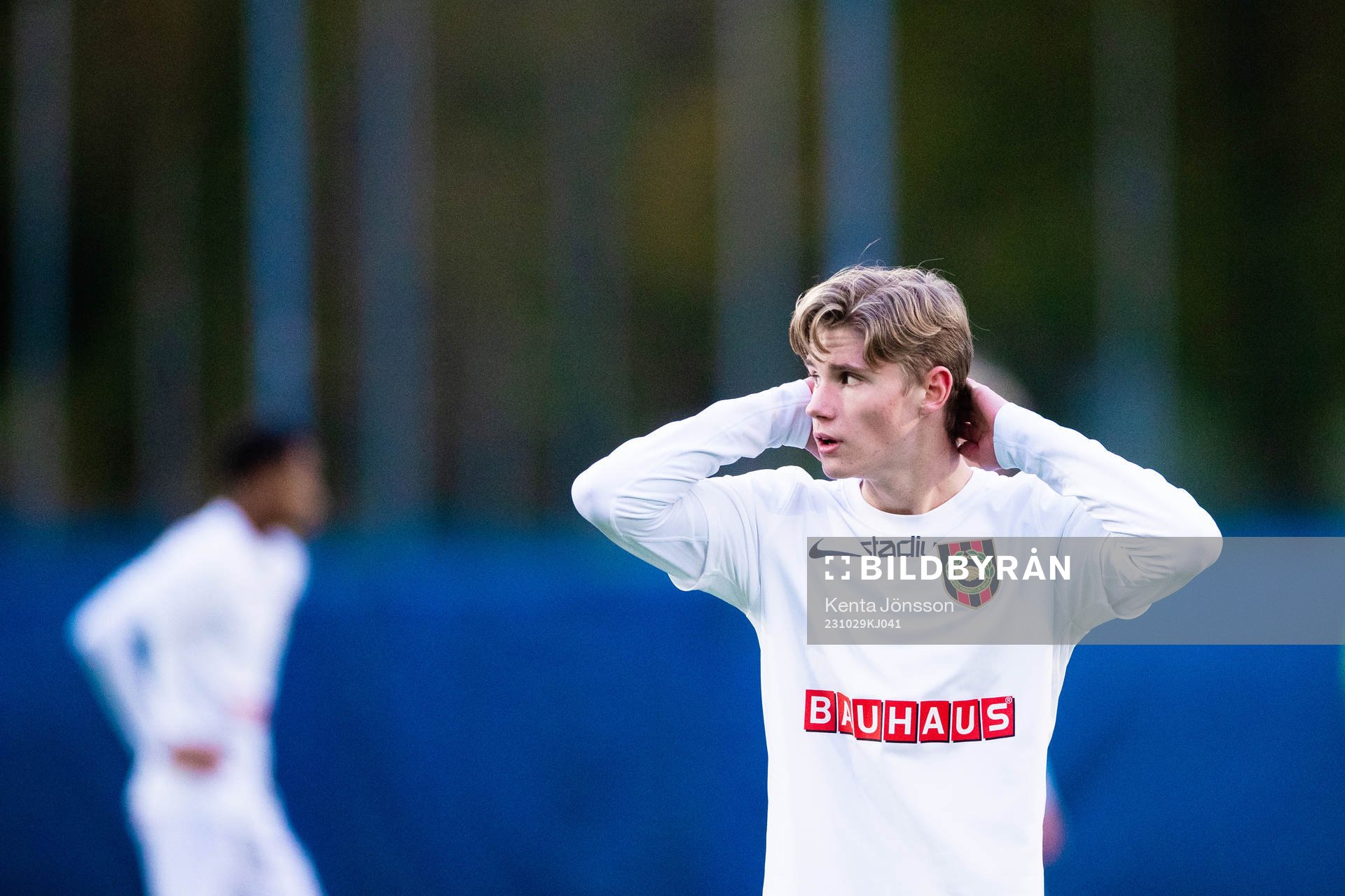 Brommapojkarnas Jacob Ringqvist deppar