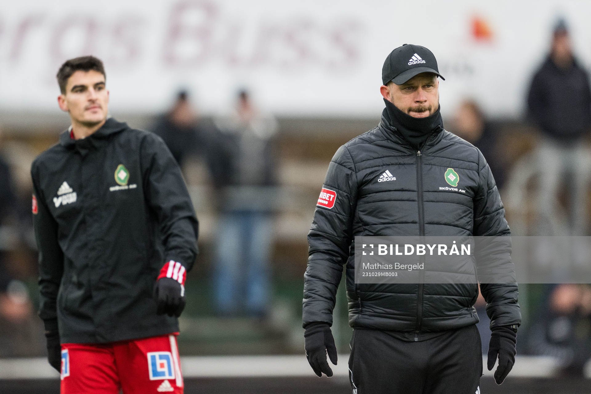 Skövde AIKs tränare Tobias Linderoth