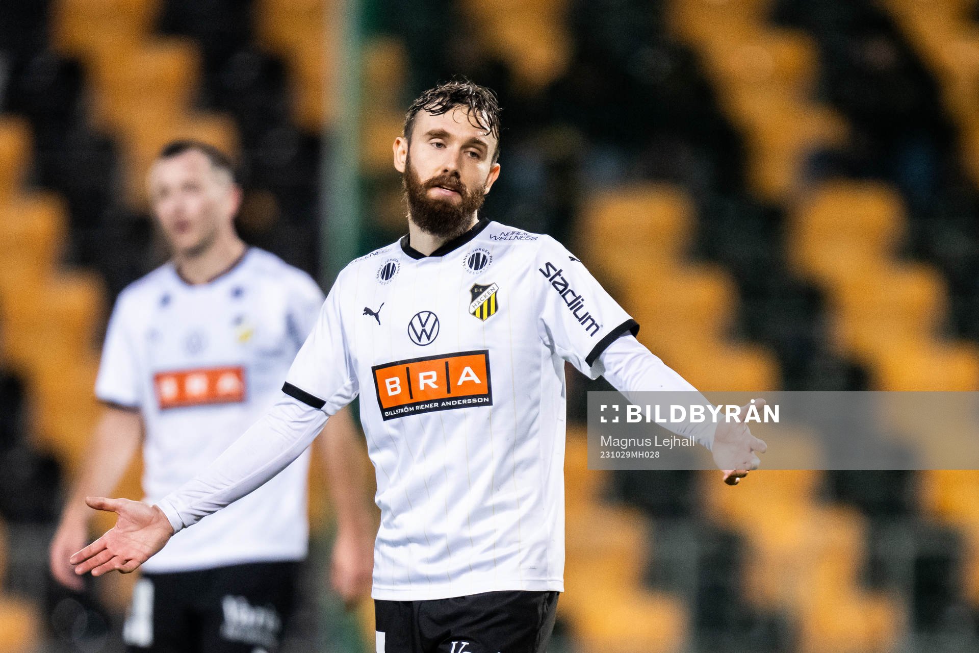 Häckens Simon Sandberg deppar