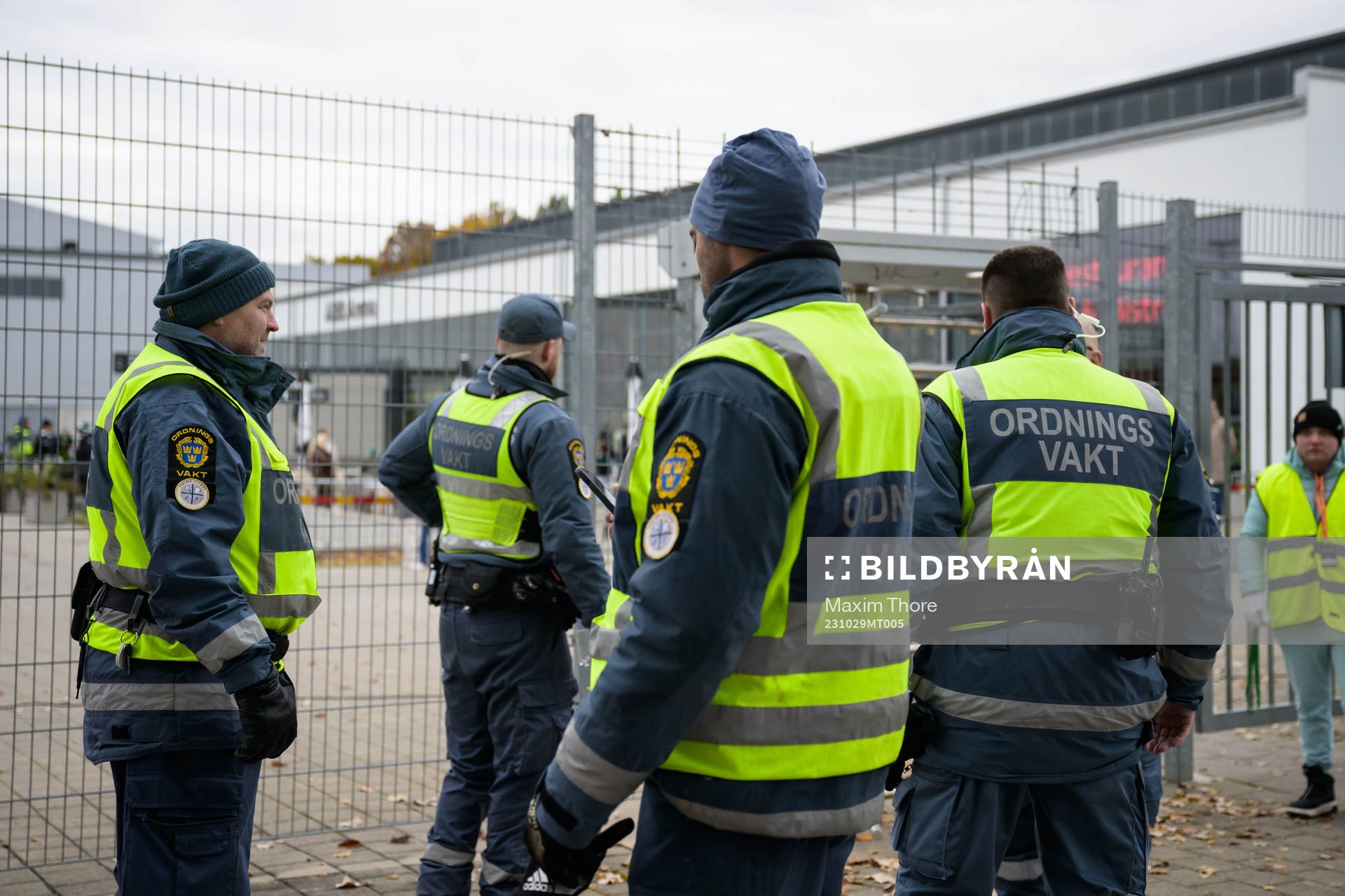 Ordningsvakter på Hitachi Arena