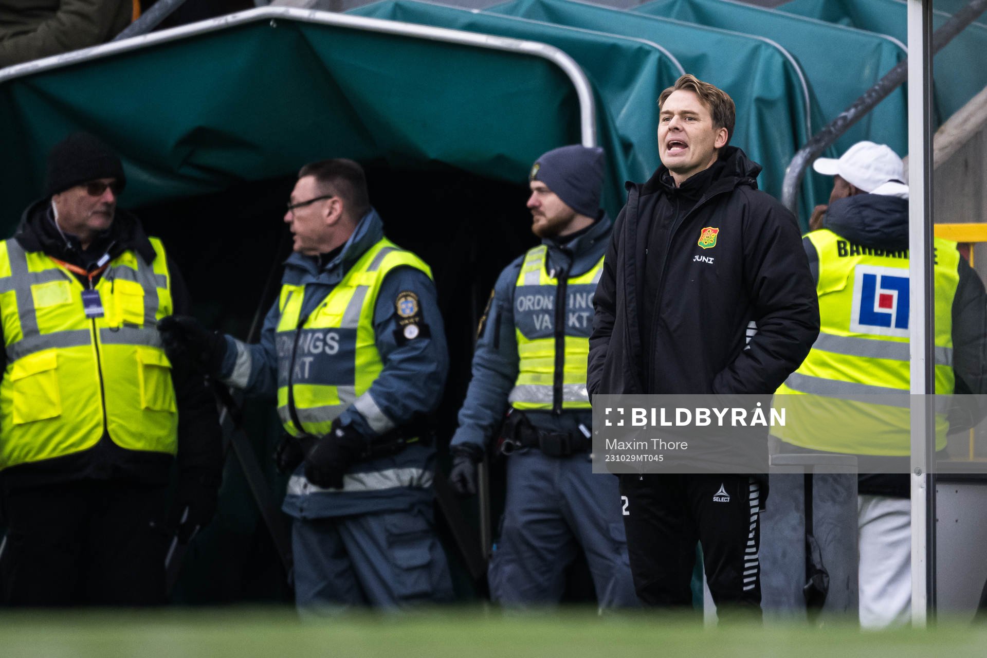 GAIS tränare Fredrik Holmberg