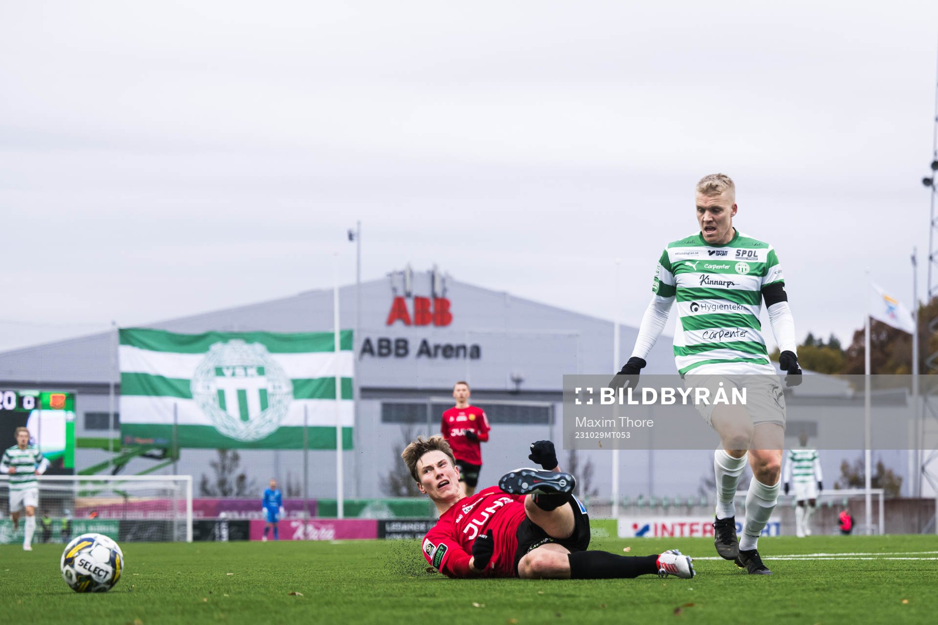 GAISs Robin Frej och Västerås SKs Simon Johansson