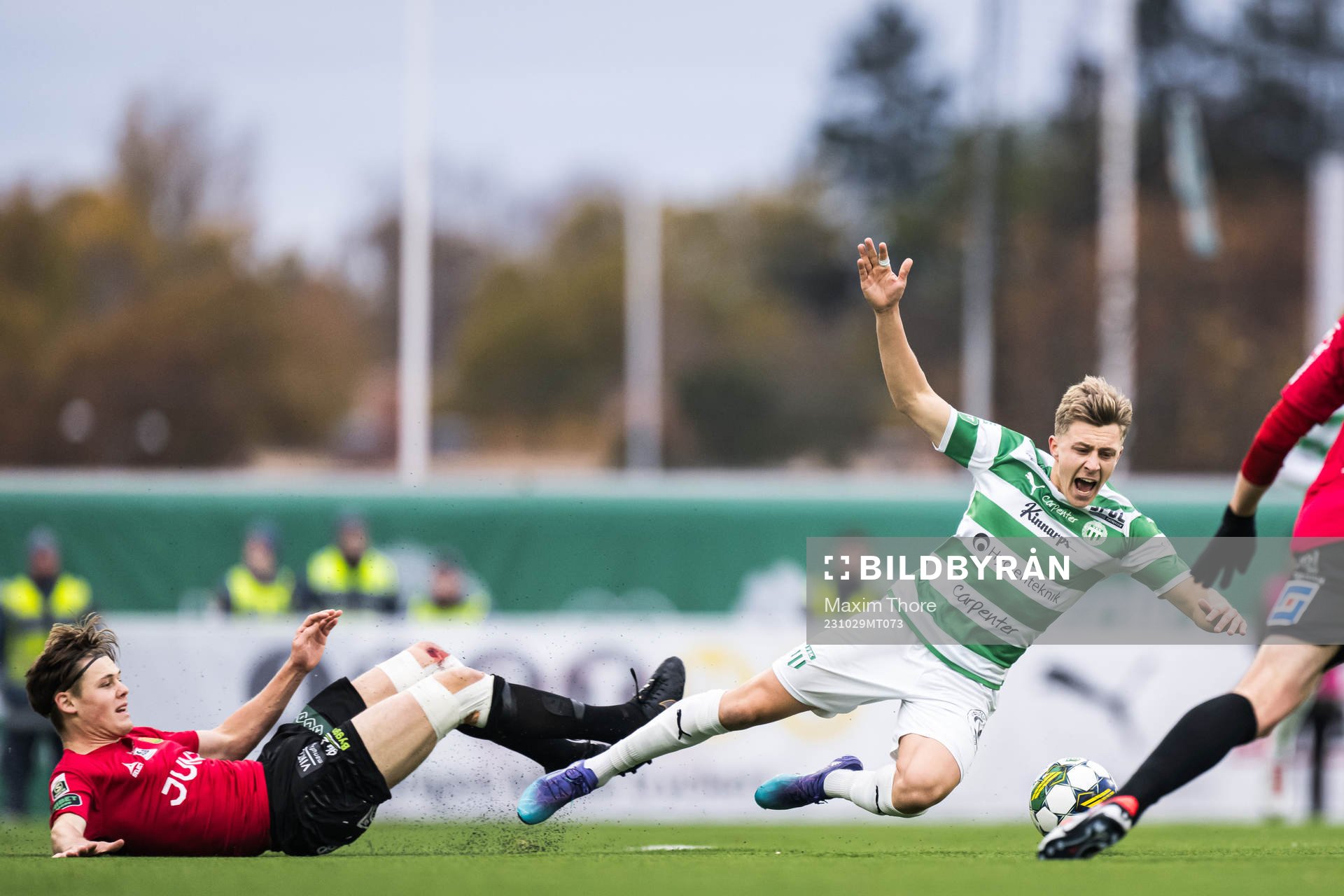 GAISs Axel Henriksson och Västerås SKs Simon Gefvert