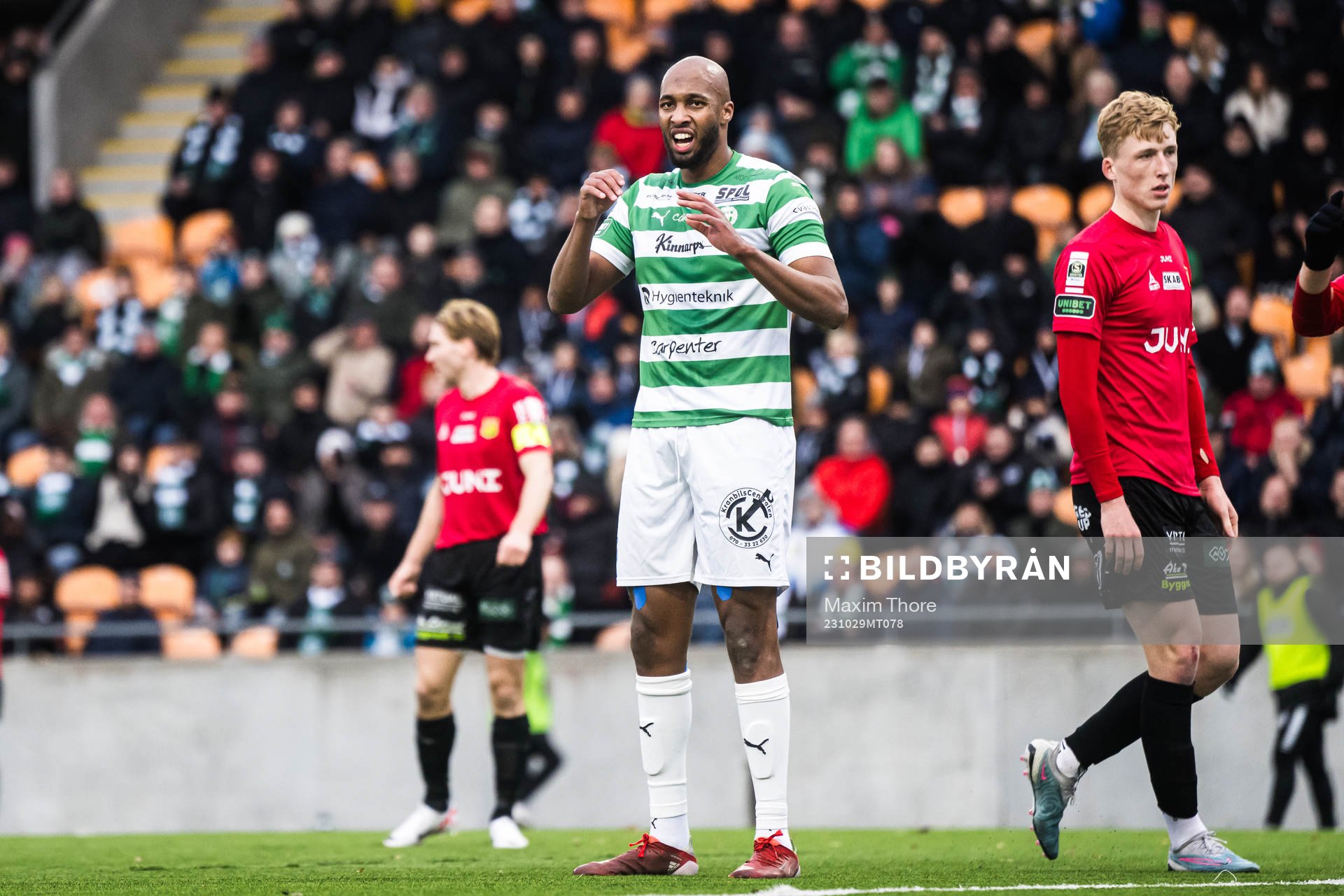 Västerås SKs Jabir Abdihakim Ali deppar