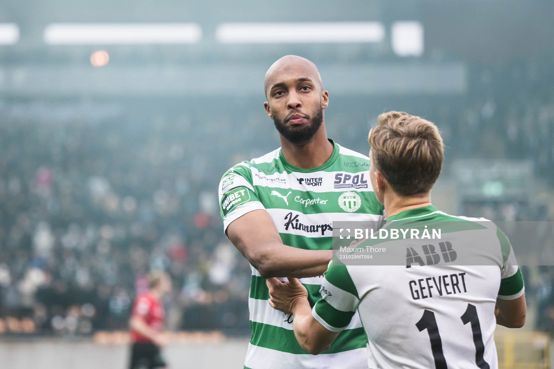 Västerås Jabir Abdihakim Ali jublar