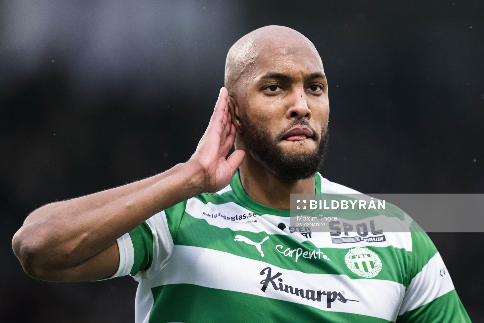 Västerås SKs Jabir Abdihakim Ali jublar