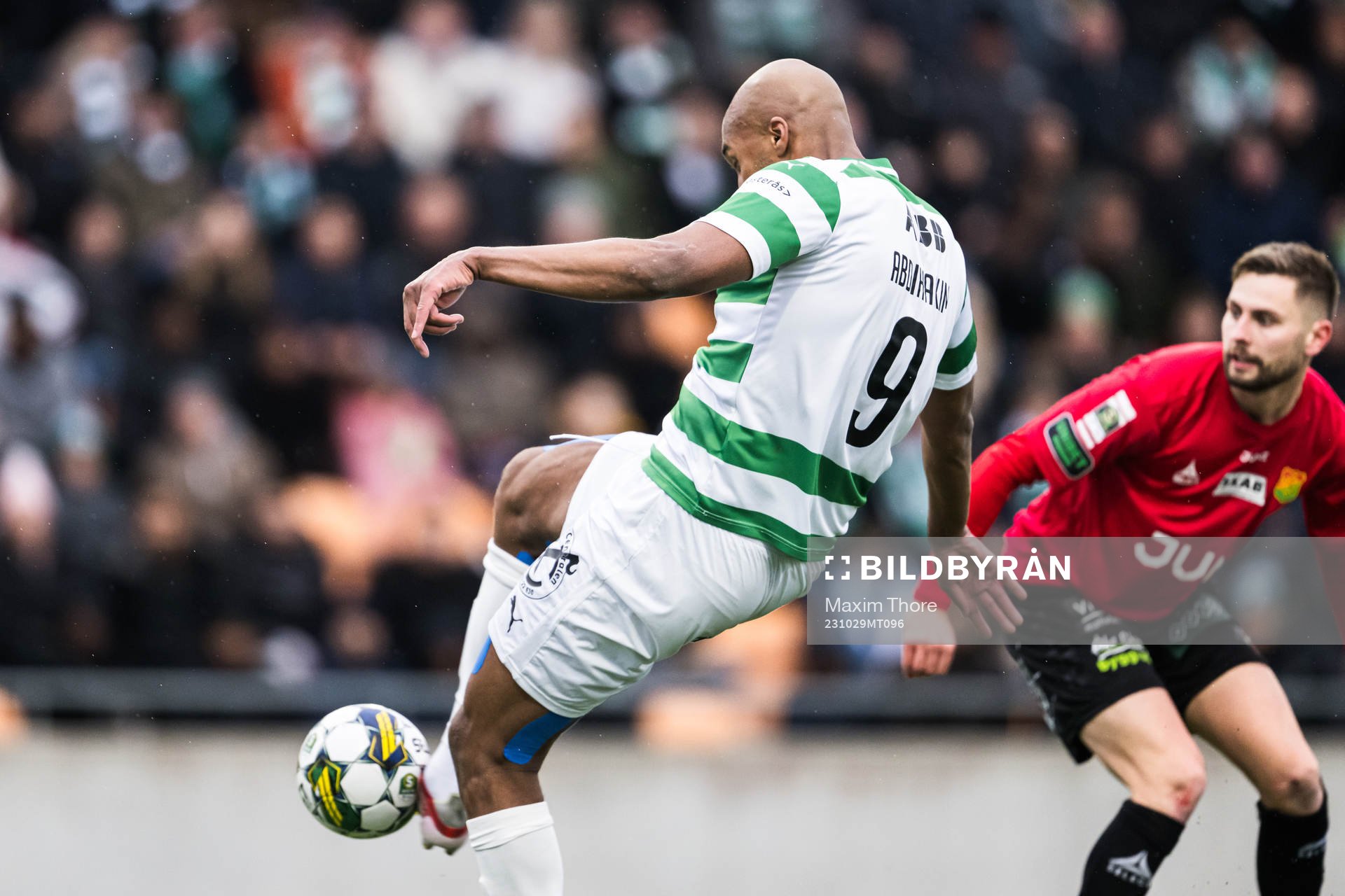 Västerås SKs Jabir Abdihakim Ali gör 2-1 målet