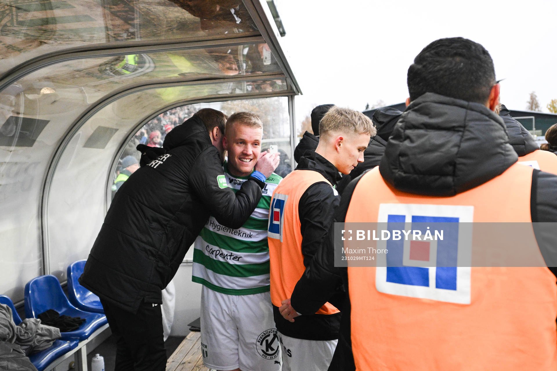 Västerås Simon Johansson jublar