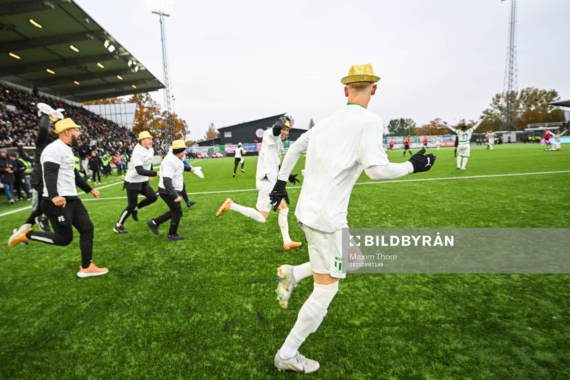 Västerås spelare jublar över avancemanget till