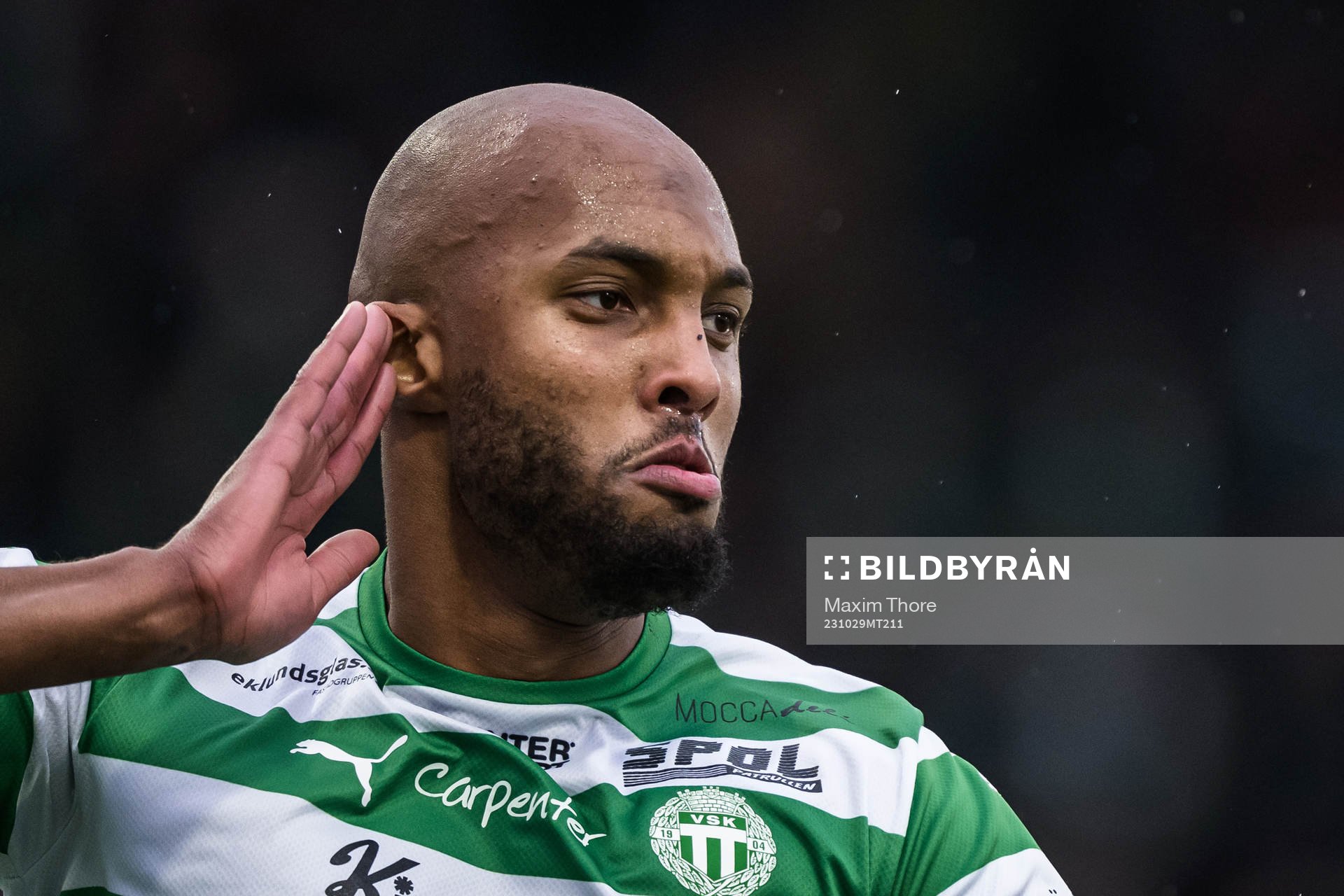 Västerås SKs Jabir Abdihakim Ali jublar