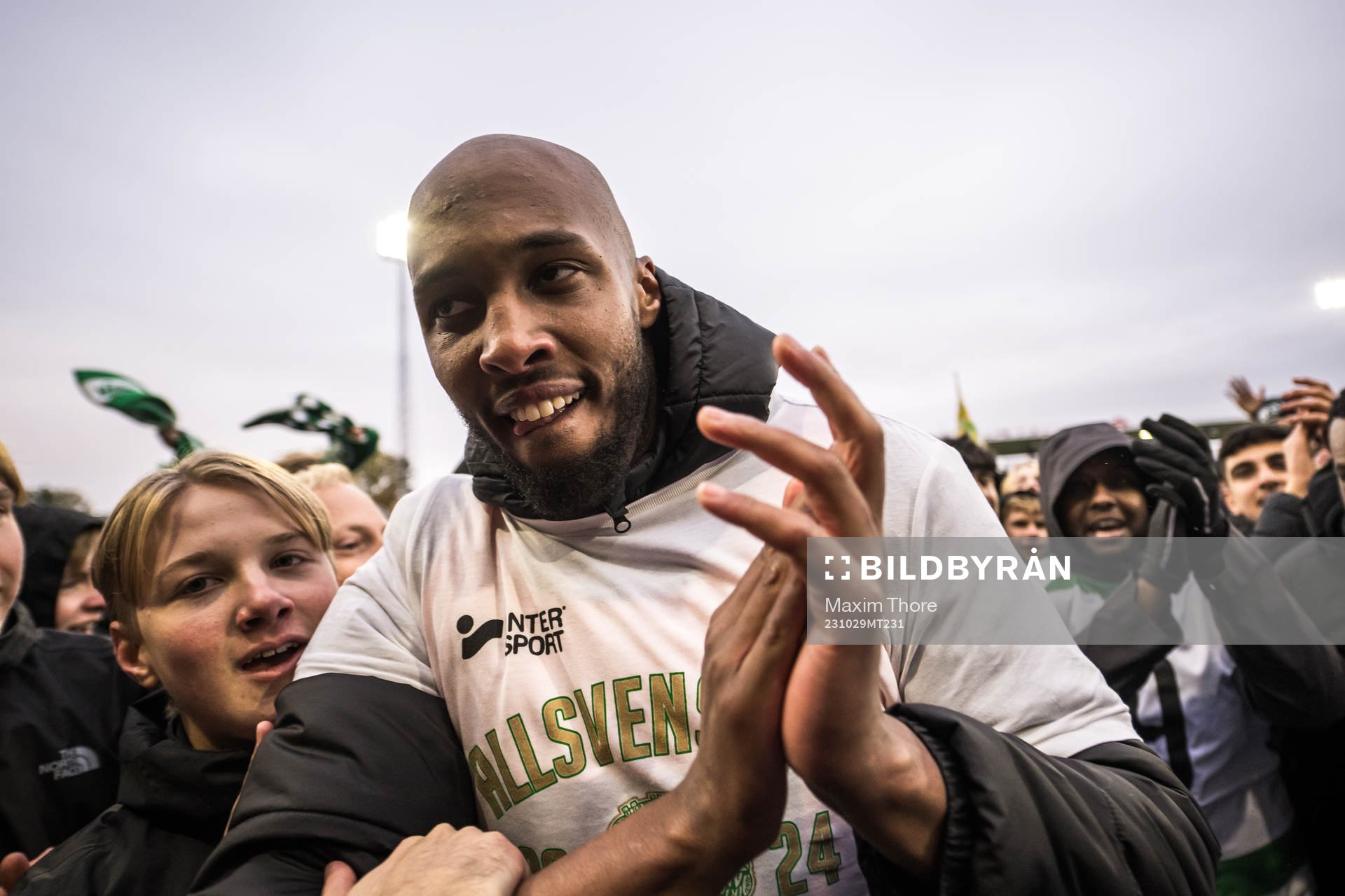 Västerås SKs Jabir Abdihakim Ali jublar över