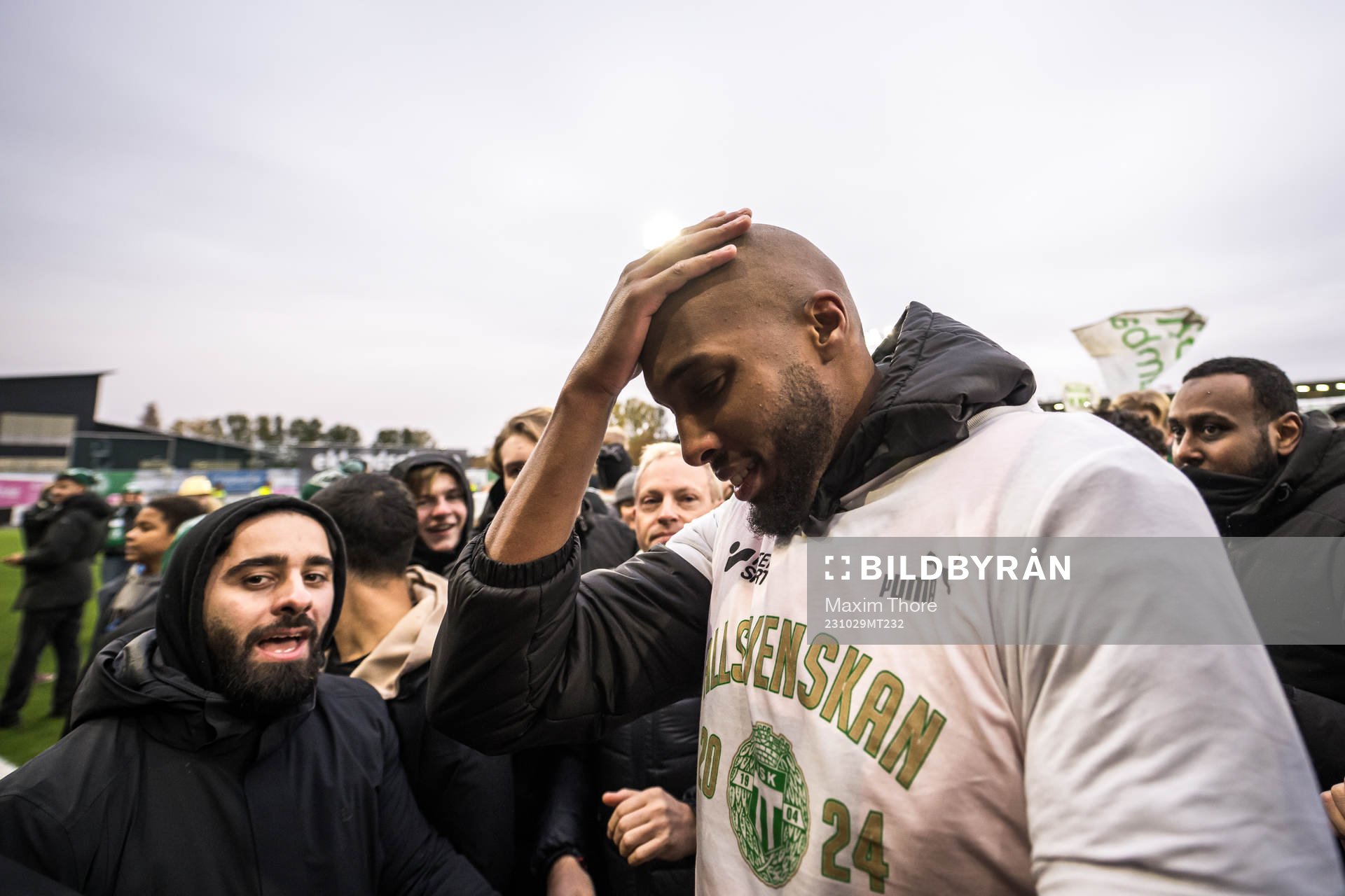 Västerås SKs Jabir Abdihakim Ali jublar över