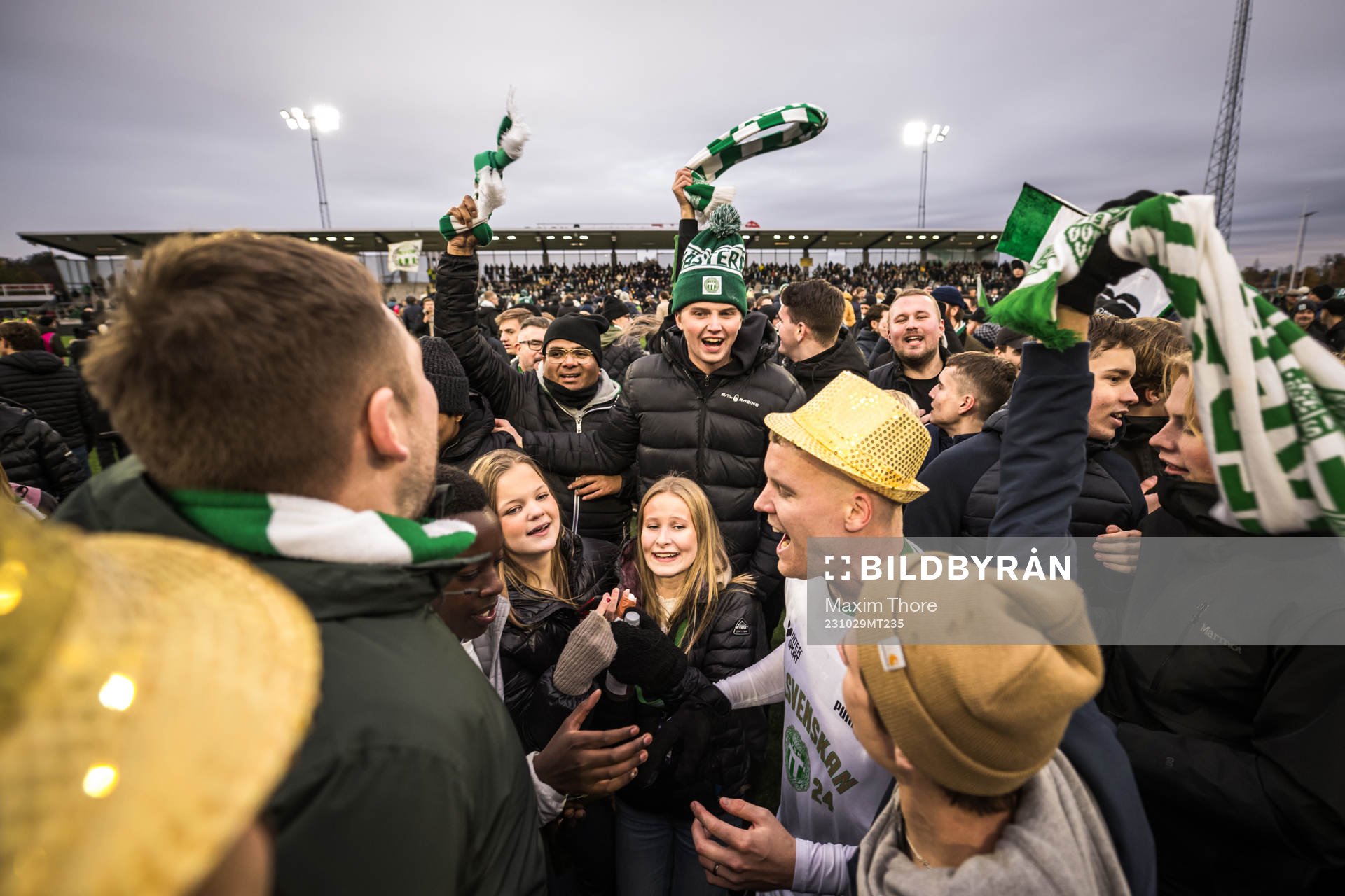 Västerås SKs jublar över avancemanget till Allsvenskan