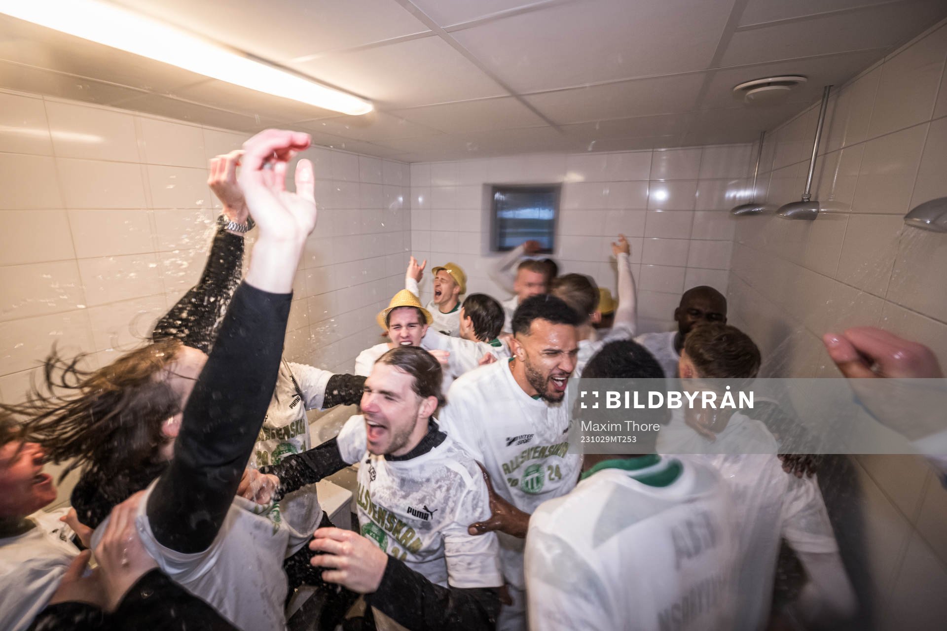 Västerås SKs Jaheem Burke och tränare Kalle Karlsson