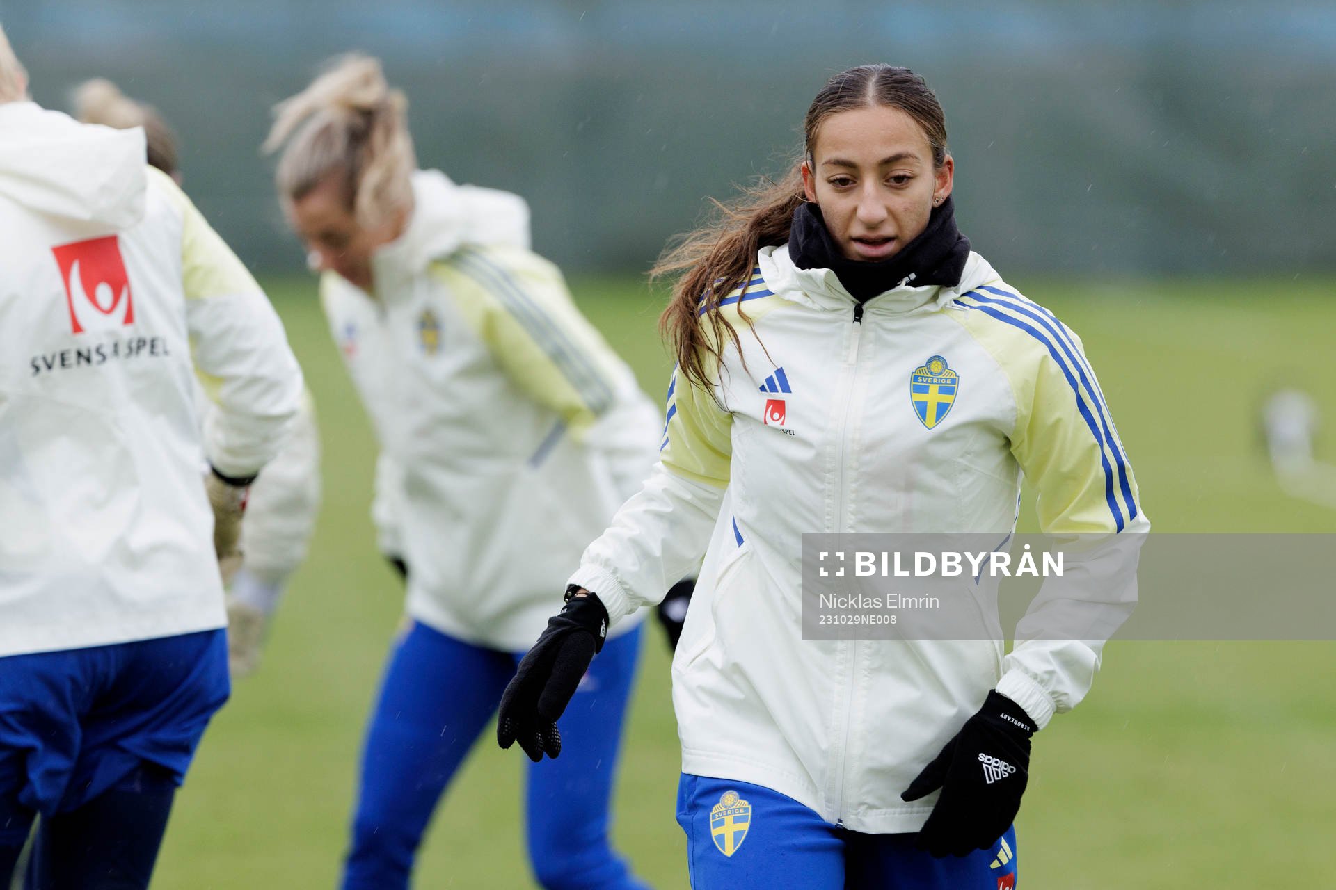 Rosa Kafaji of the Swedish women's national football team