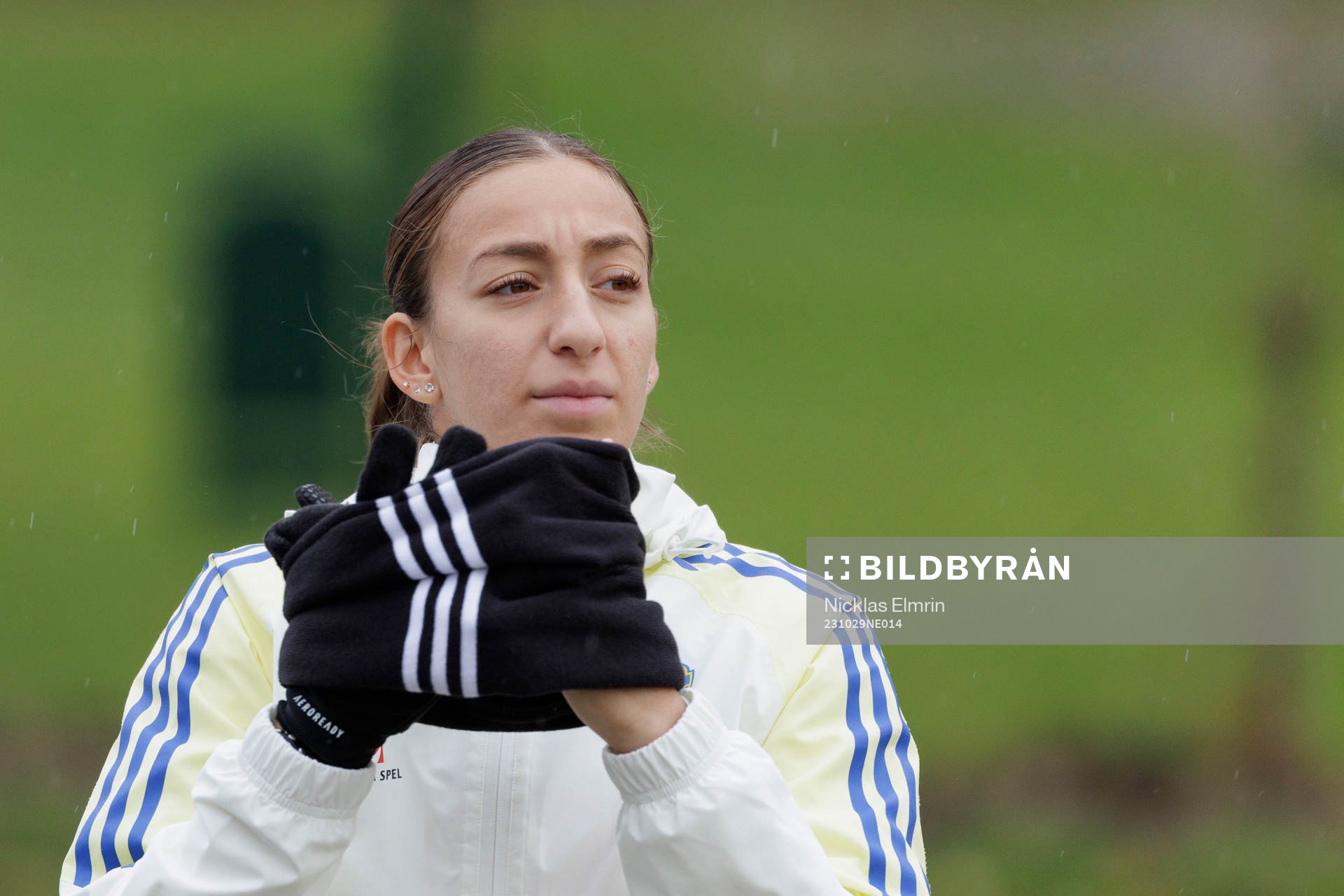 Rosa Kafaji of the Swedish women's national football team