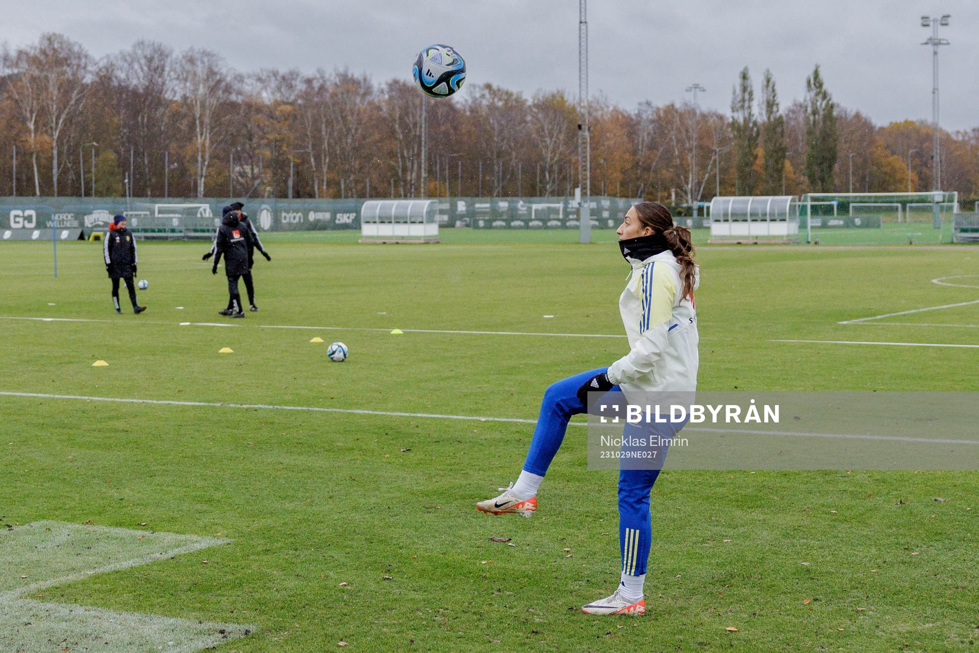 Rosa Kafaji of the Swedish women's national football team