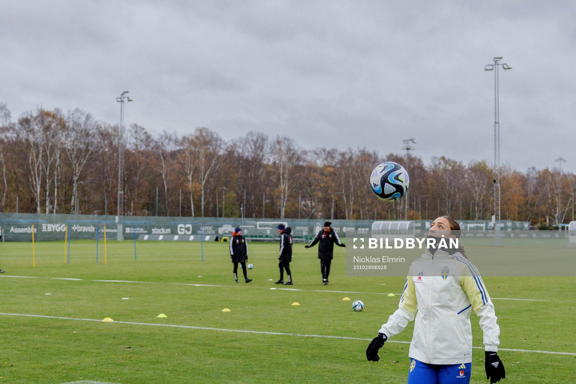 Rosa Kafaji of the Swedish women's national football team