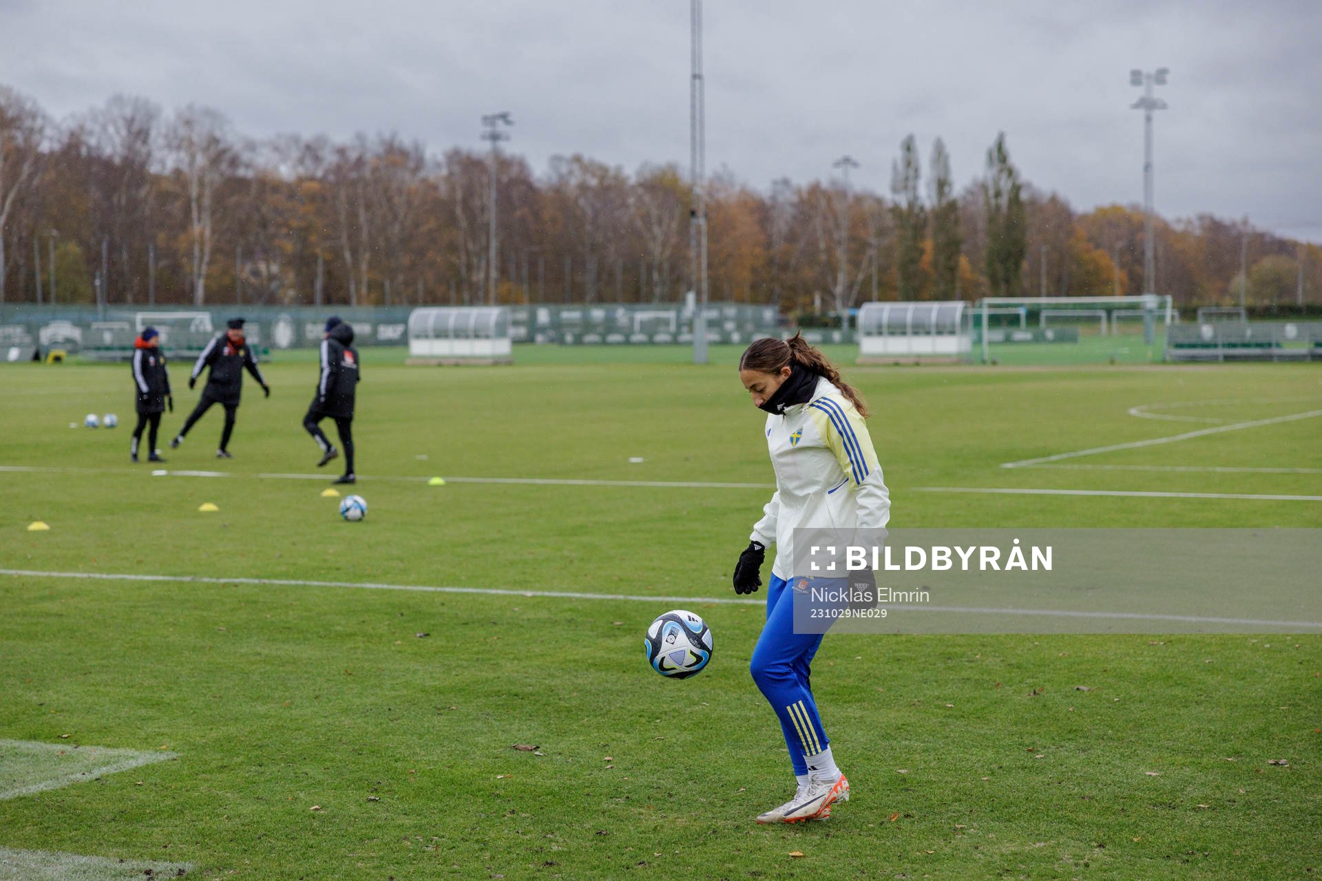 Rosa Kafaji of the Swedish women's national football team