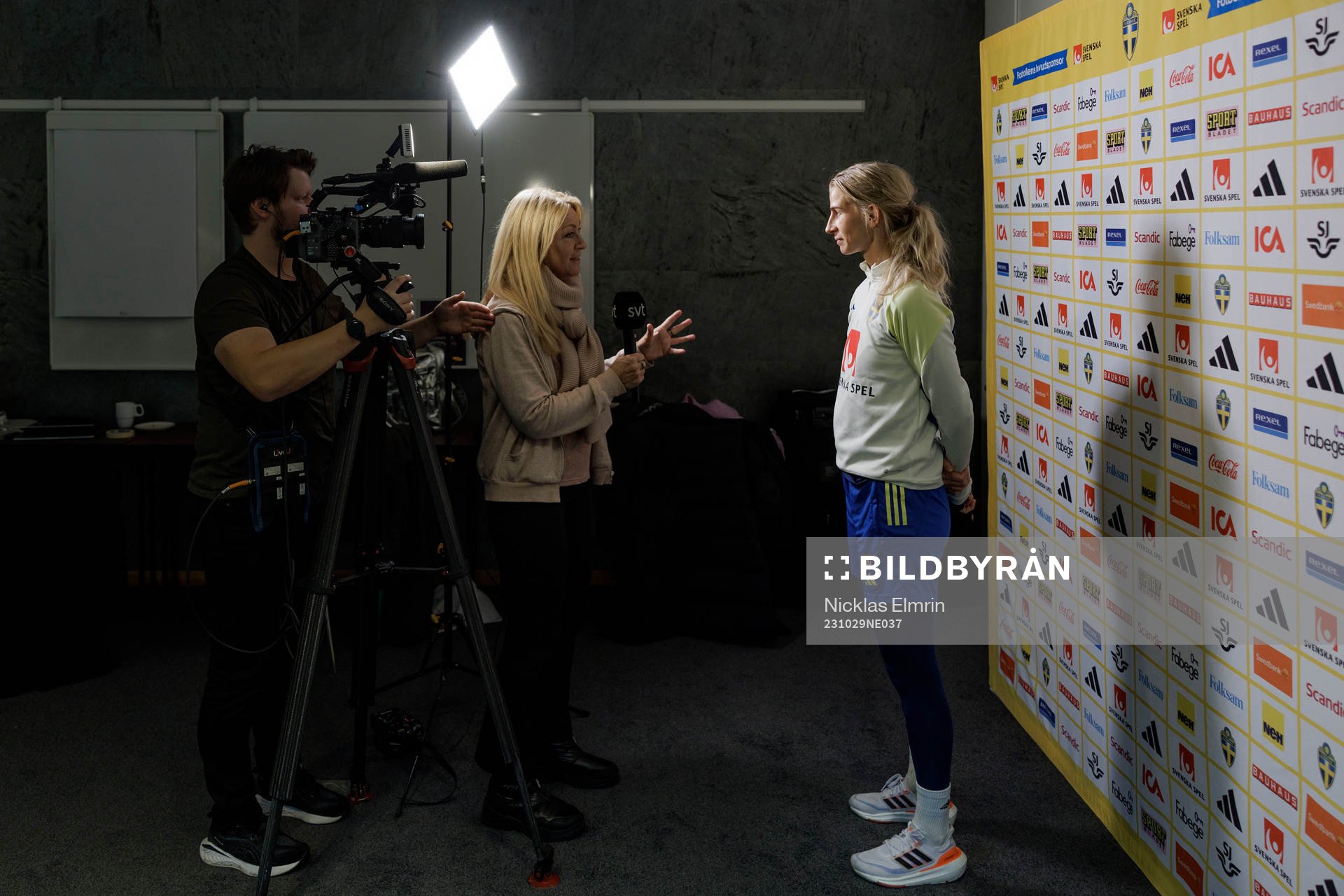 Sofia Jakobsson of the Swedish women's national football