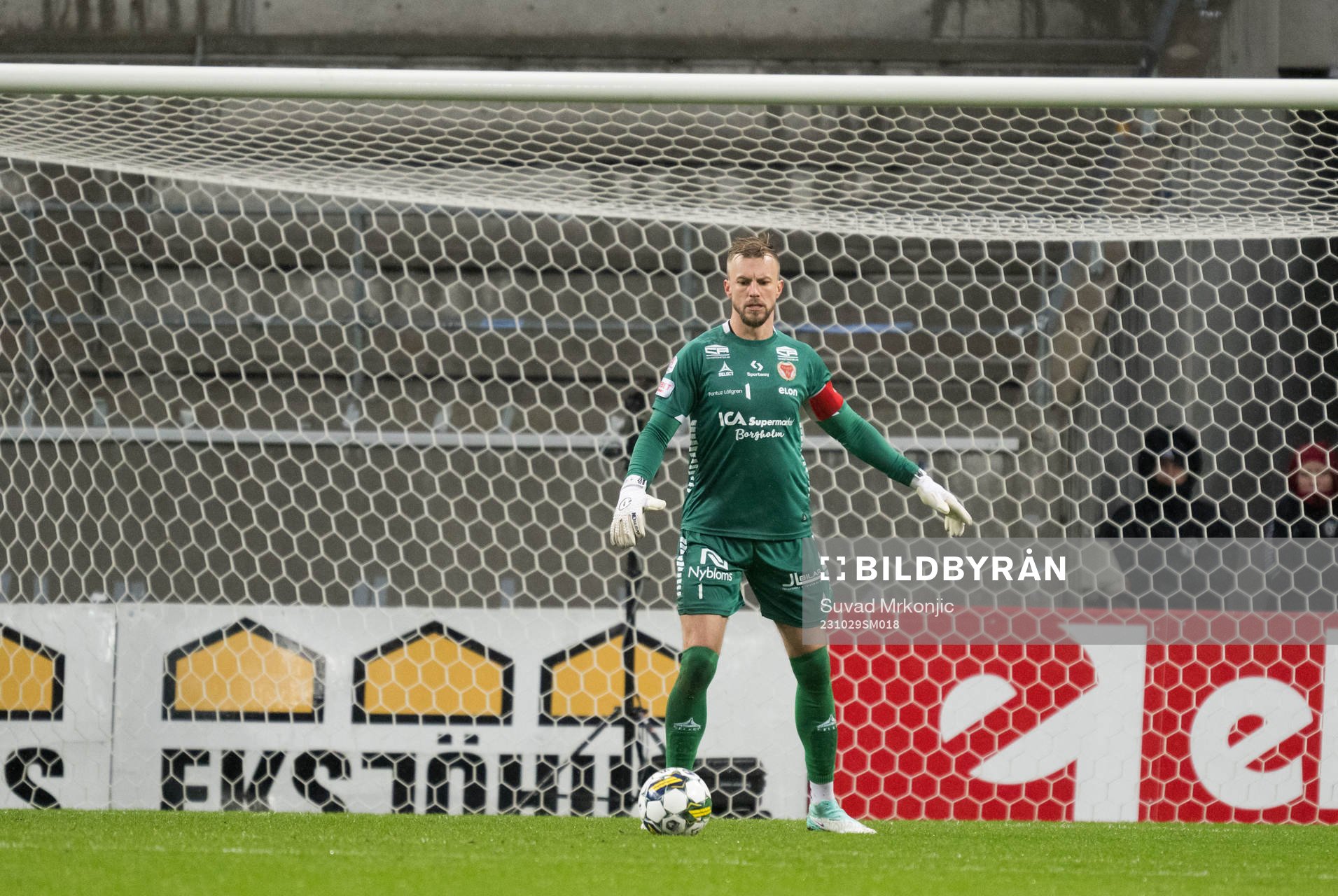 Kalmars målvakt Ricardo Friedrich