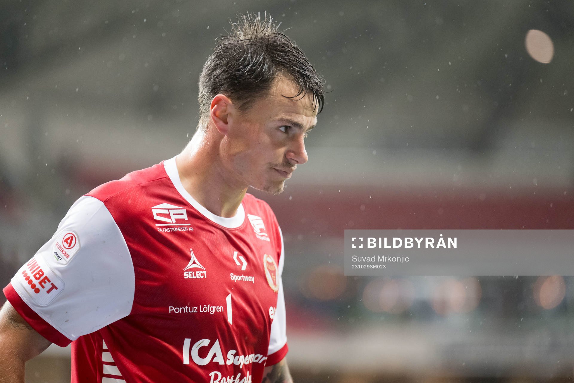 Kalmars Melker Hallberg deppar