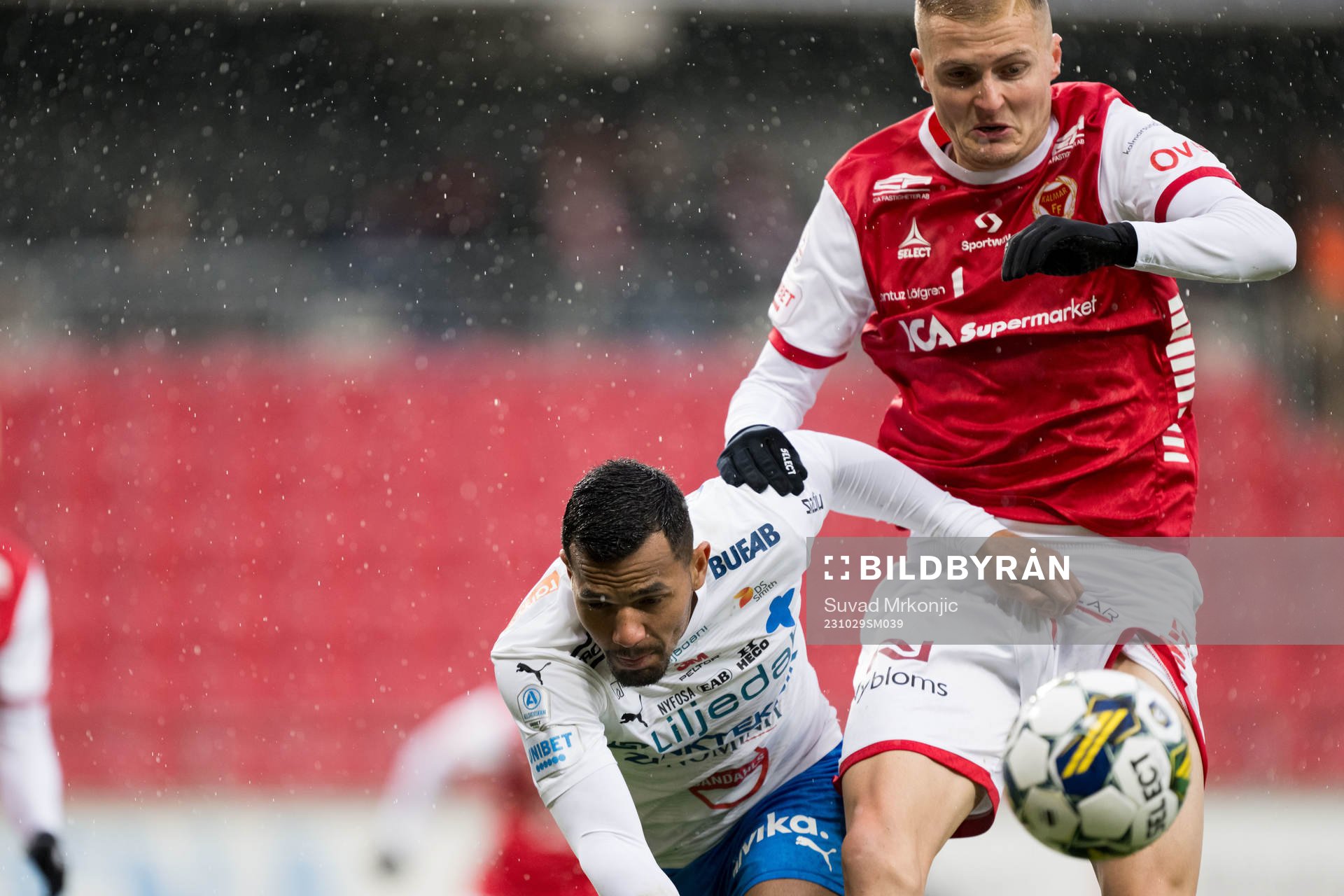 Värnamos Wenderson Oliveira do Nascimento och Kalmars