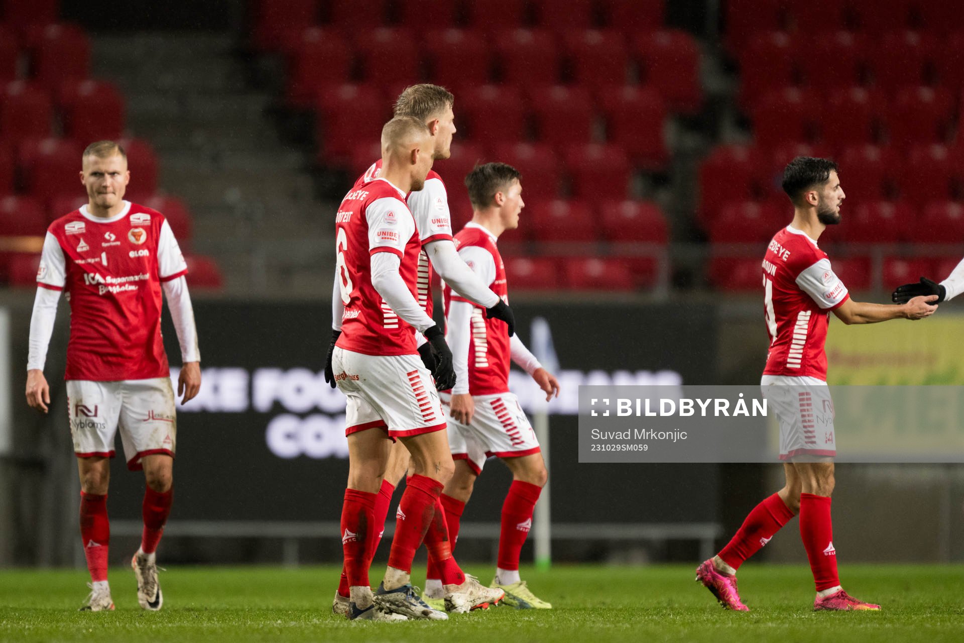 Kalmars spelare deppar