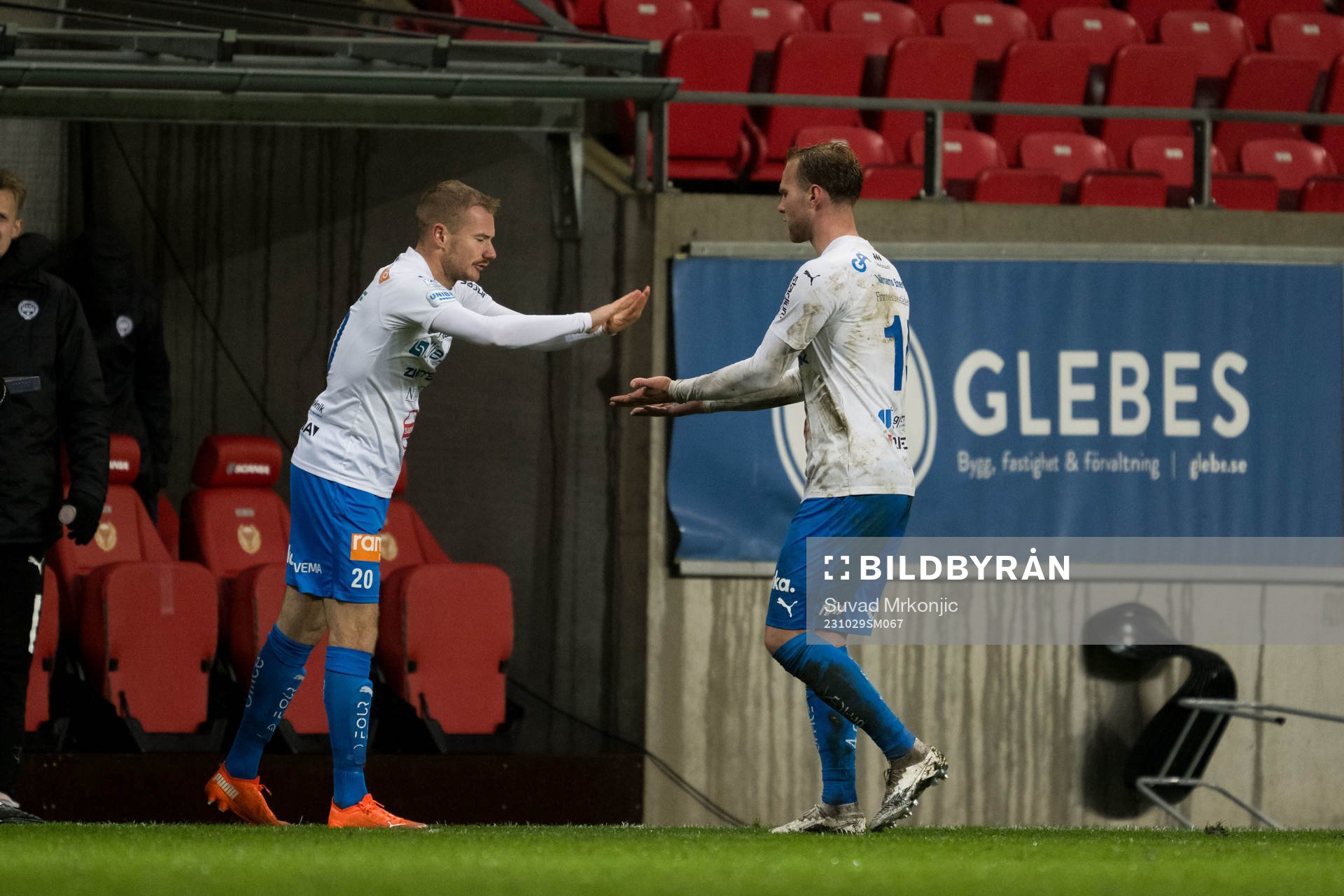 Värnamos Freddy Winsth och Gustav Engvall