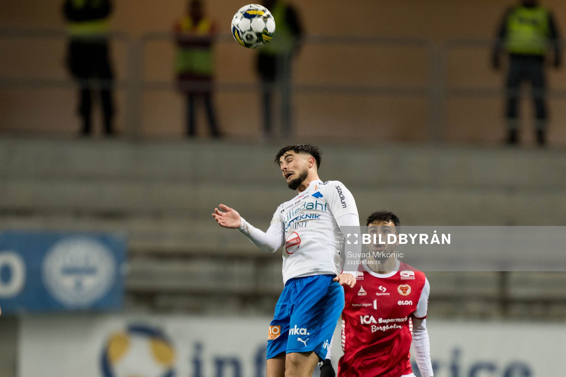 Värnamos Emin Grozdanic och Kalmars Deniz Hummet