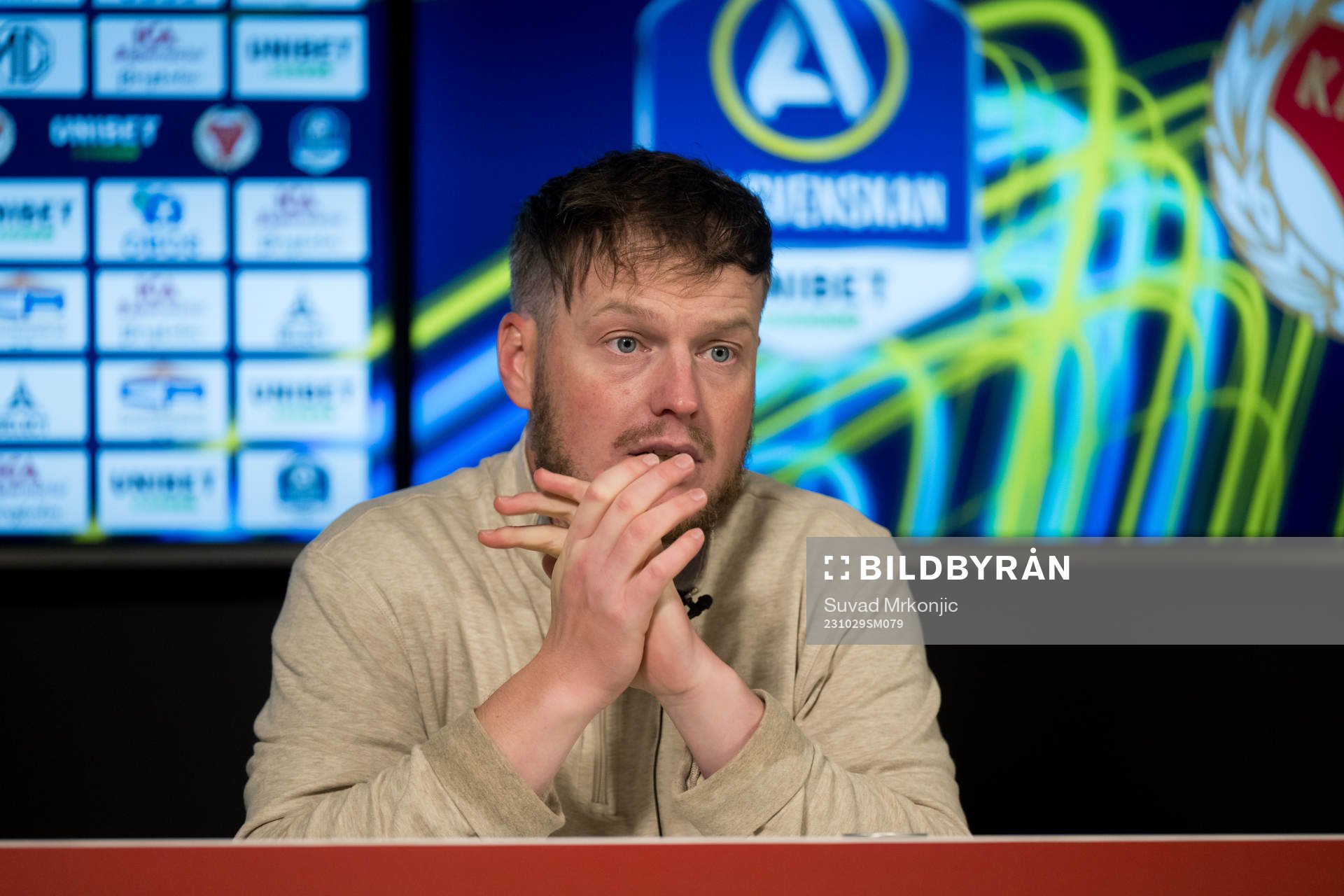 Värnamos tränare Kim Hellberg