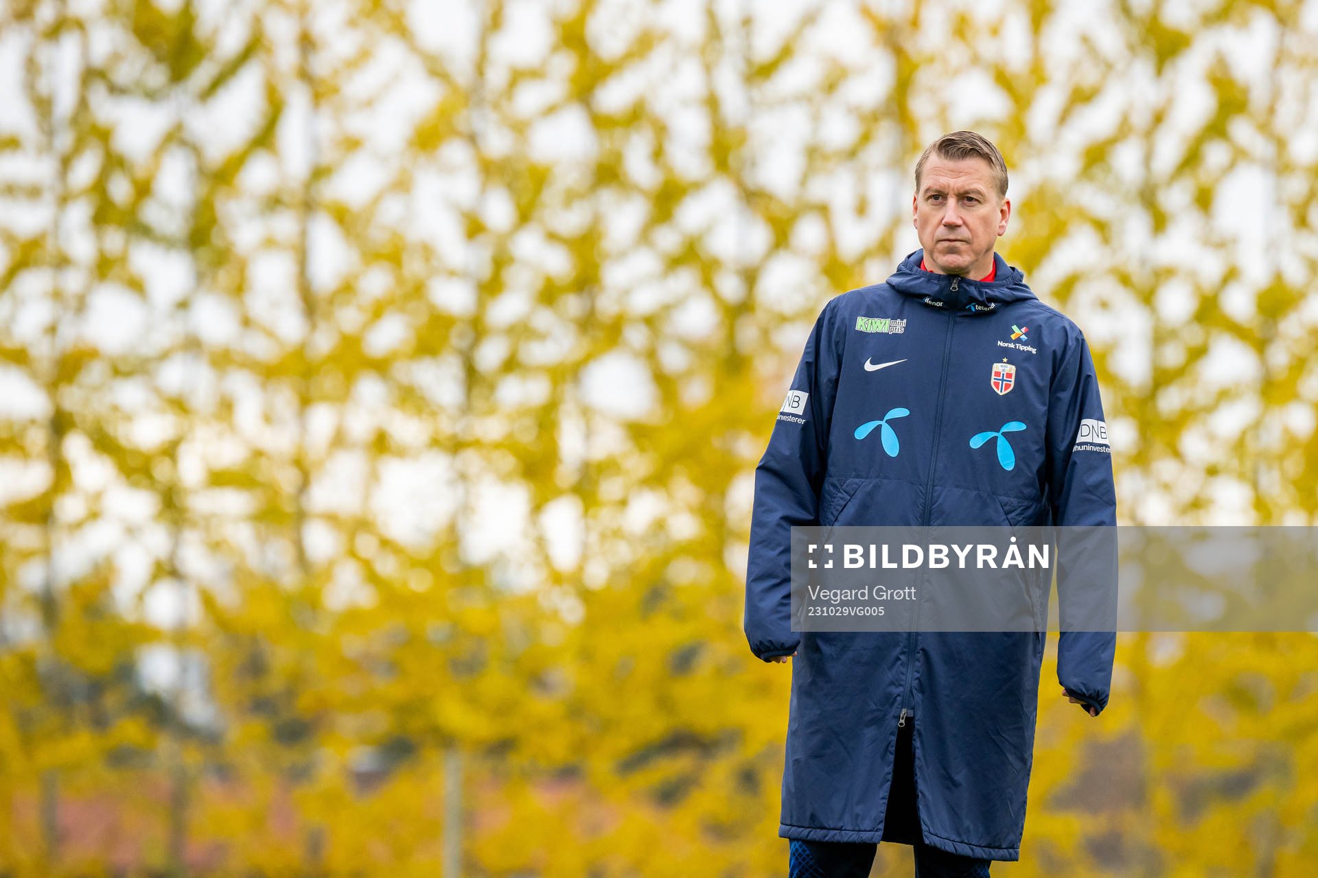 Leif Gunnar Smerud, head coach of the Norwegian women's