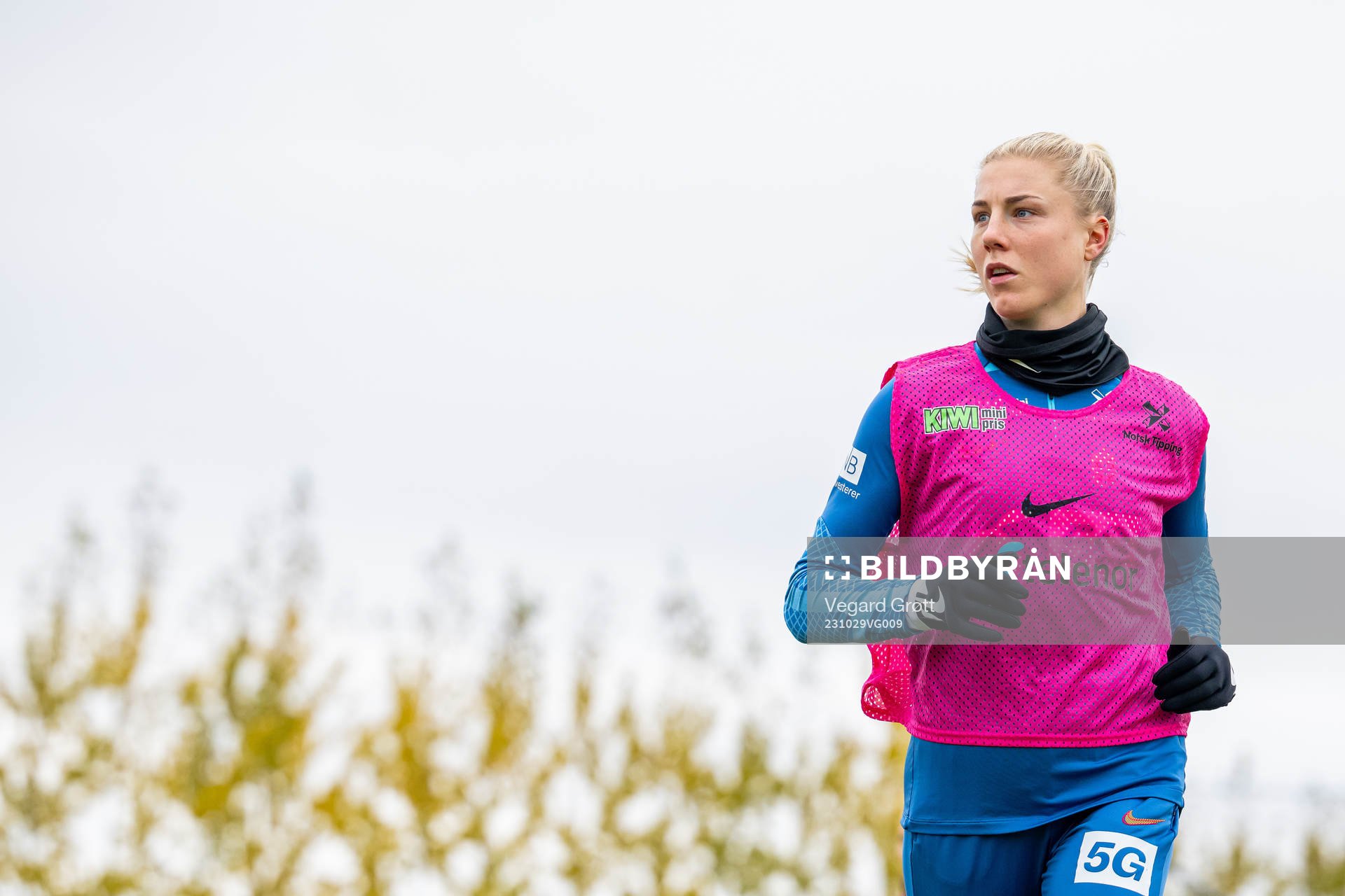 Sophie Román Haug of the Norwegian women's national