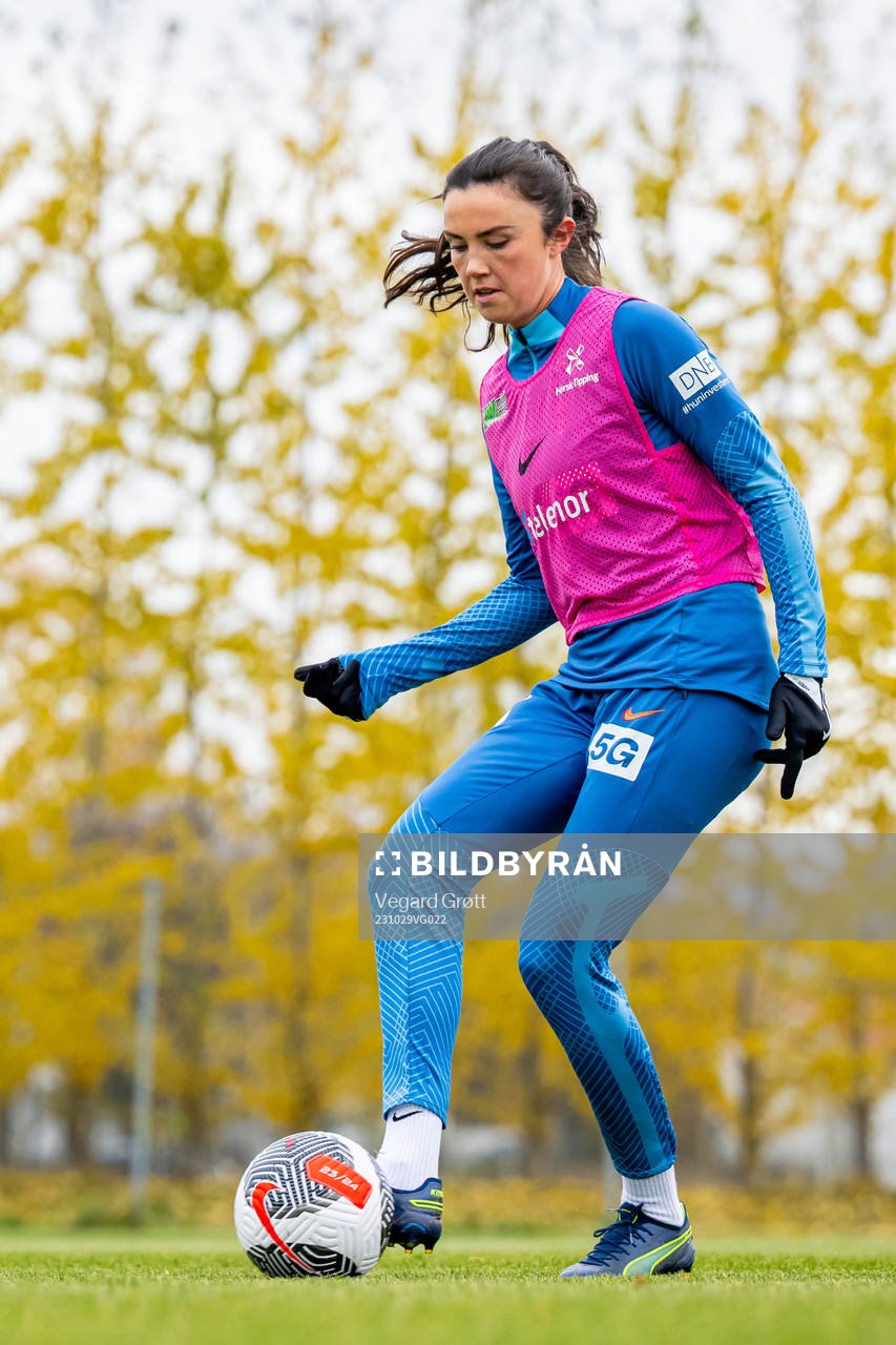 Ingrid Syrstad Engen of the Norwegian women's national