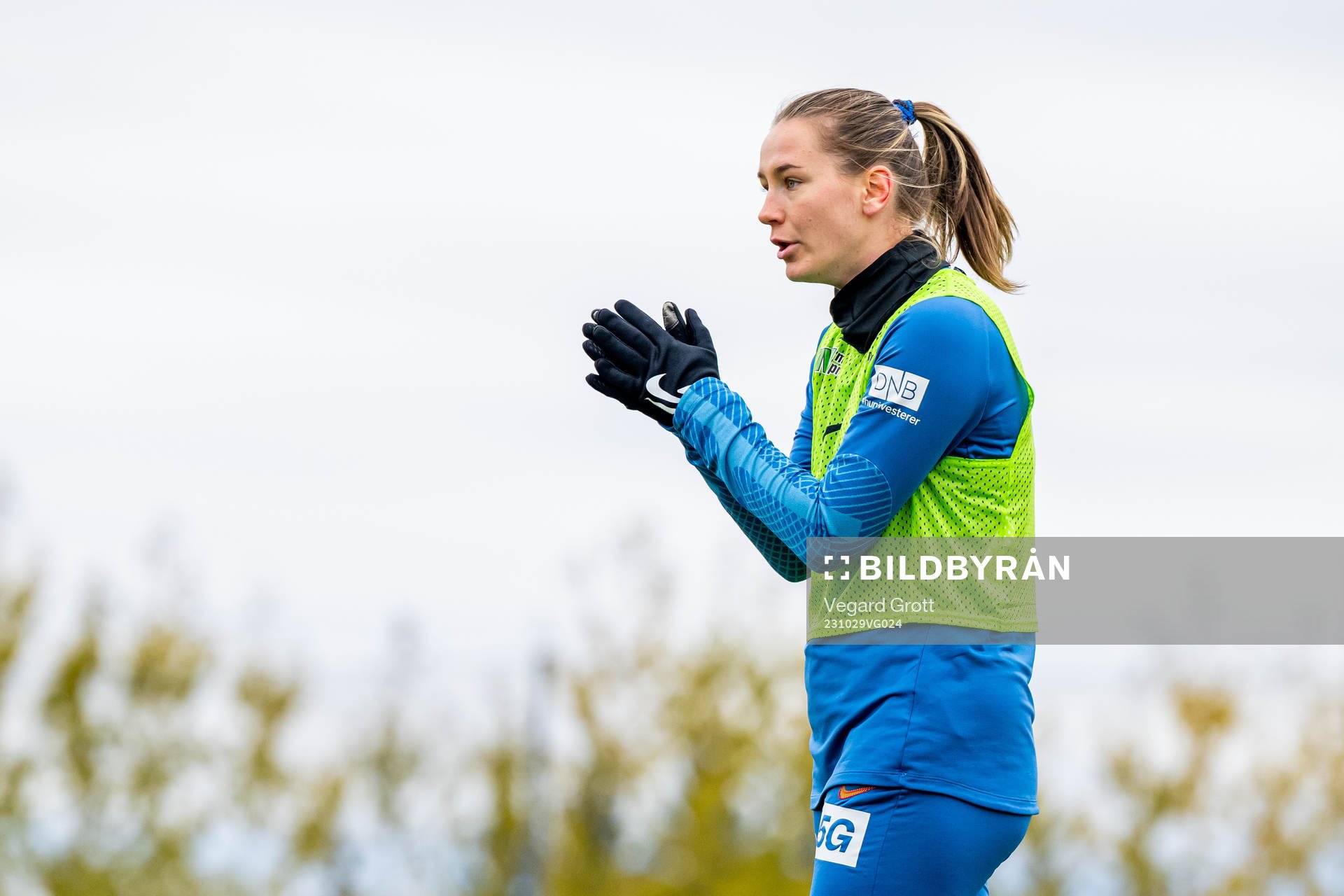 Elisabeth Terland of the Norwegian women's national
