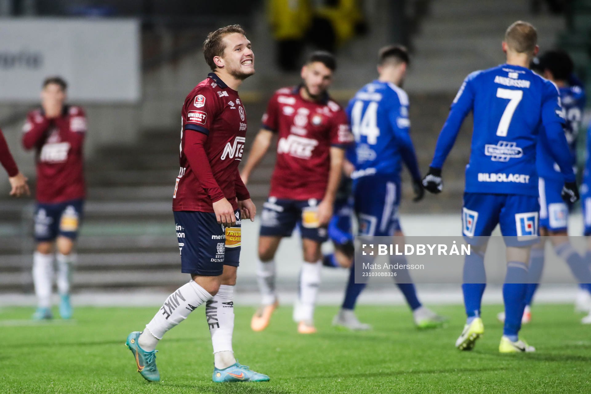 Örgrytes Hampus Dahlqvist deppar