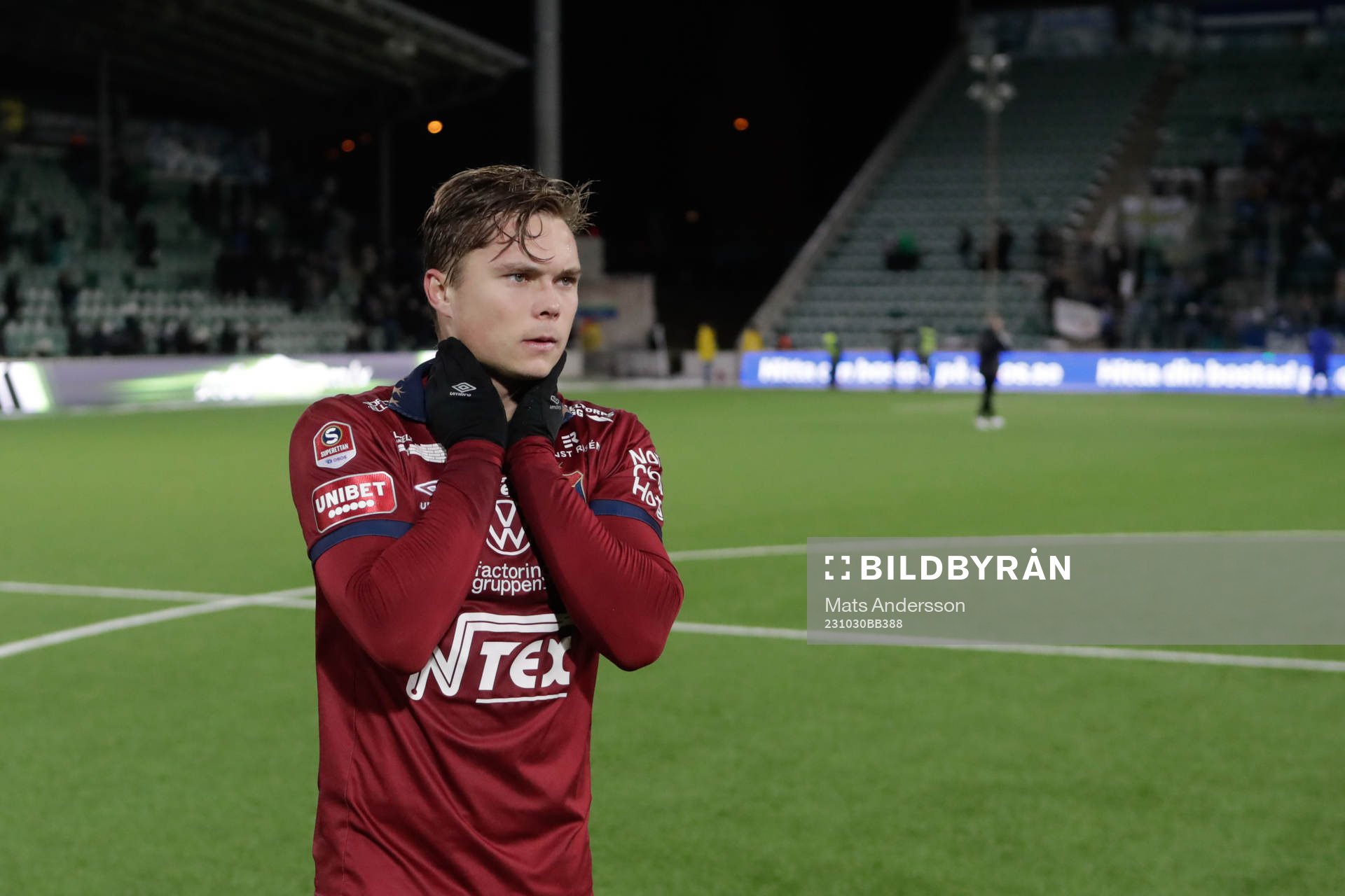 Örgrytes Linus Tagesson deppar
