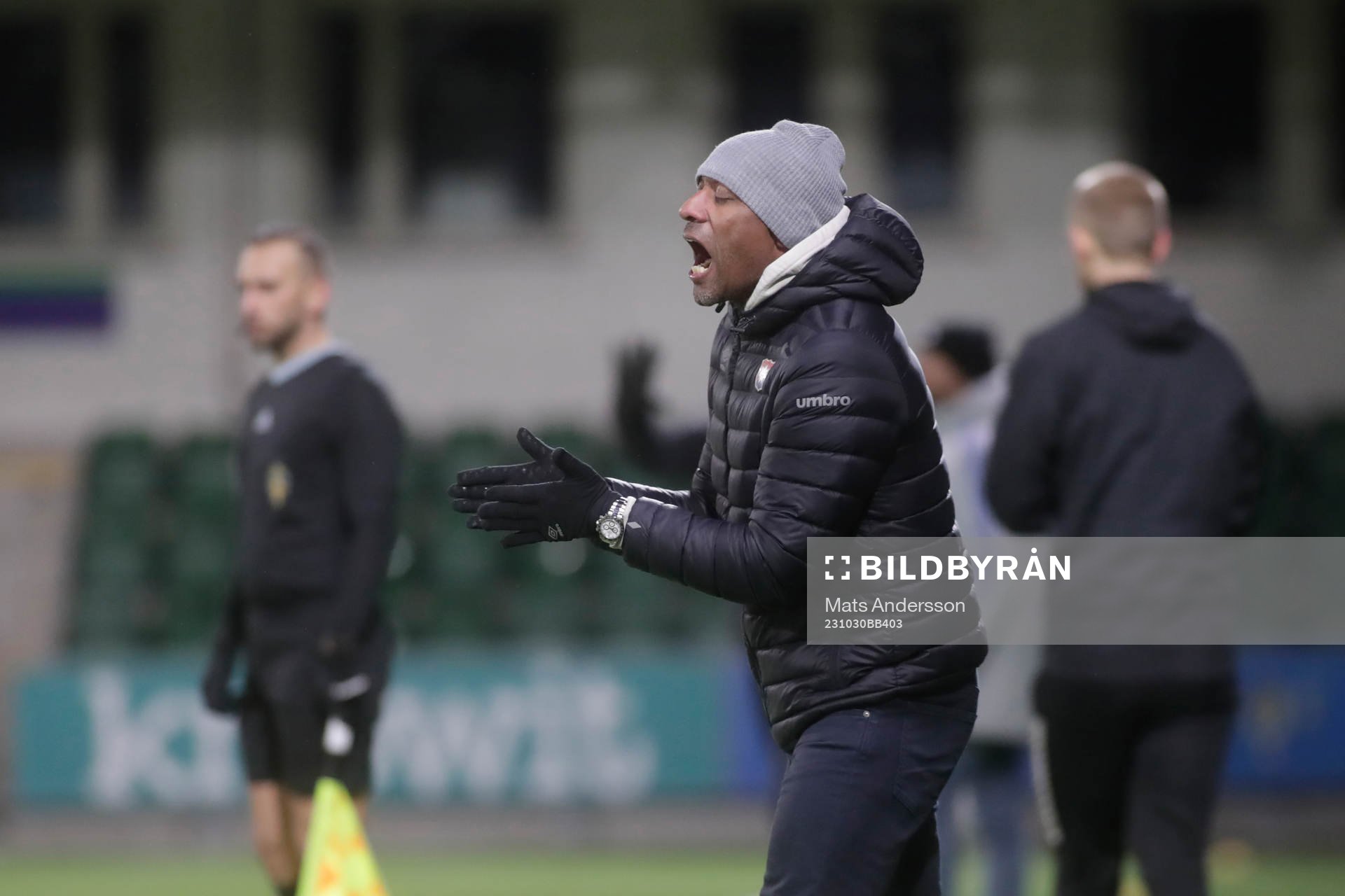 Örgrytes tränare Jeffrey Aubynn