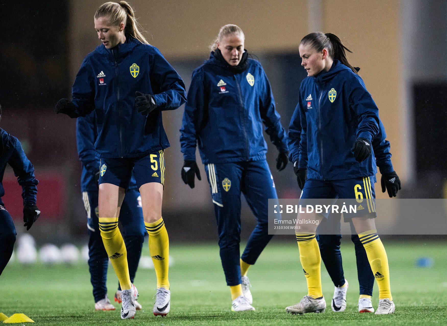 Ebba Handfast and Hanna Wijk of Sweden