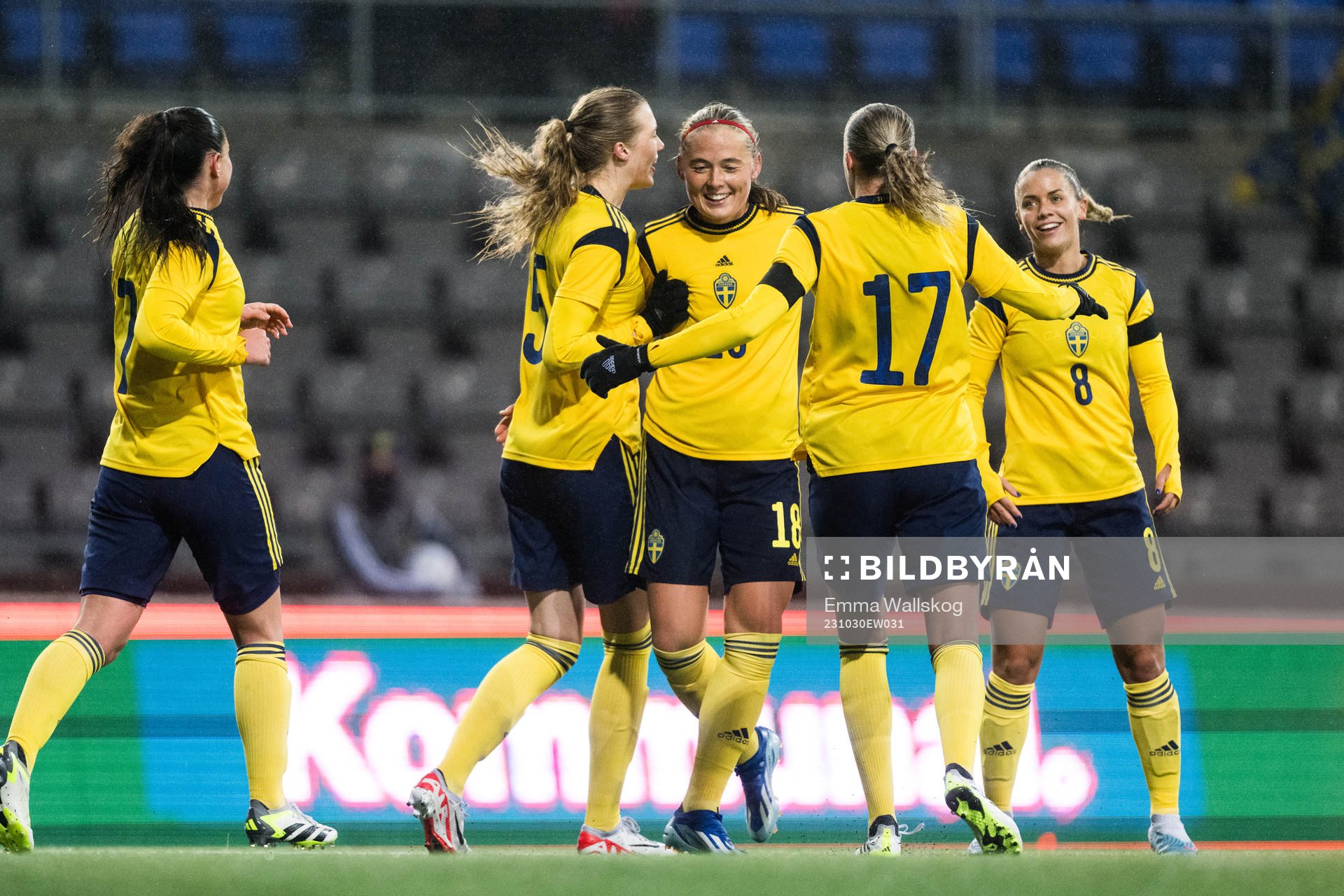 Paulina Nyström, Ebba Handfast, and Johanna Renmark of