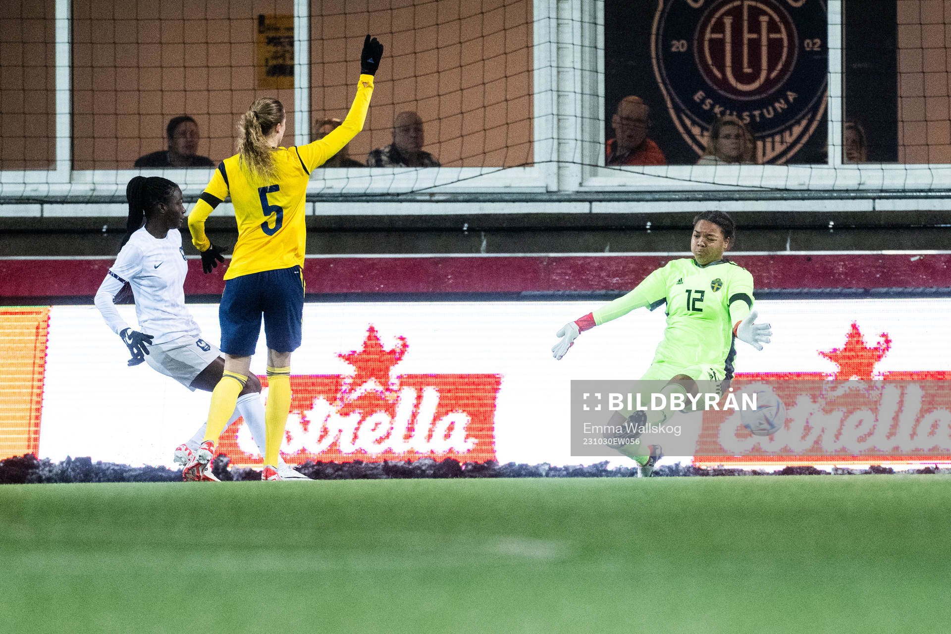 Goalkeeper Serina Iddrisu Backmark of Sweden