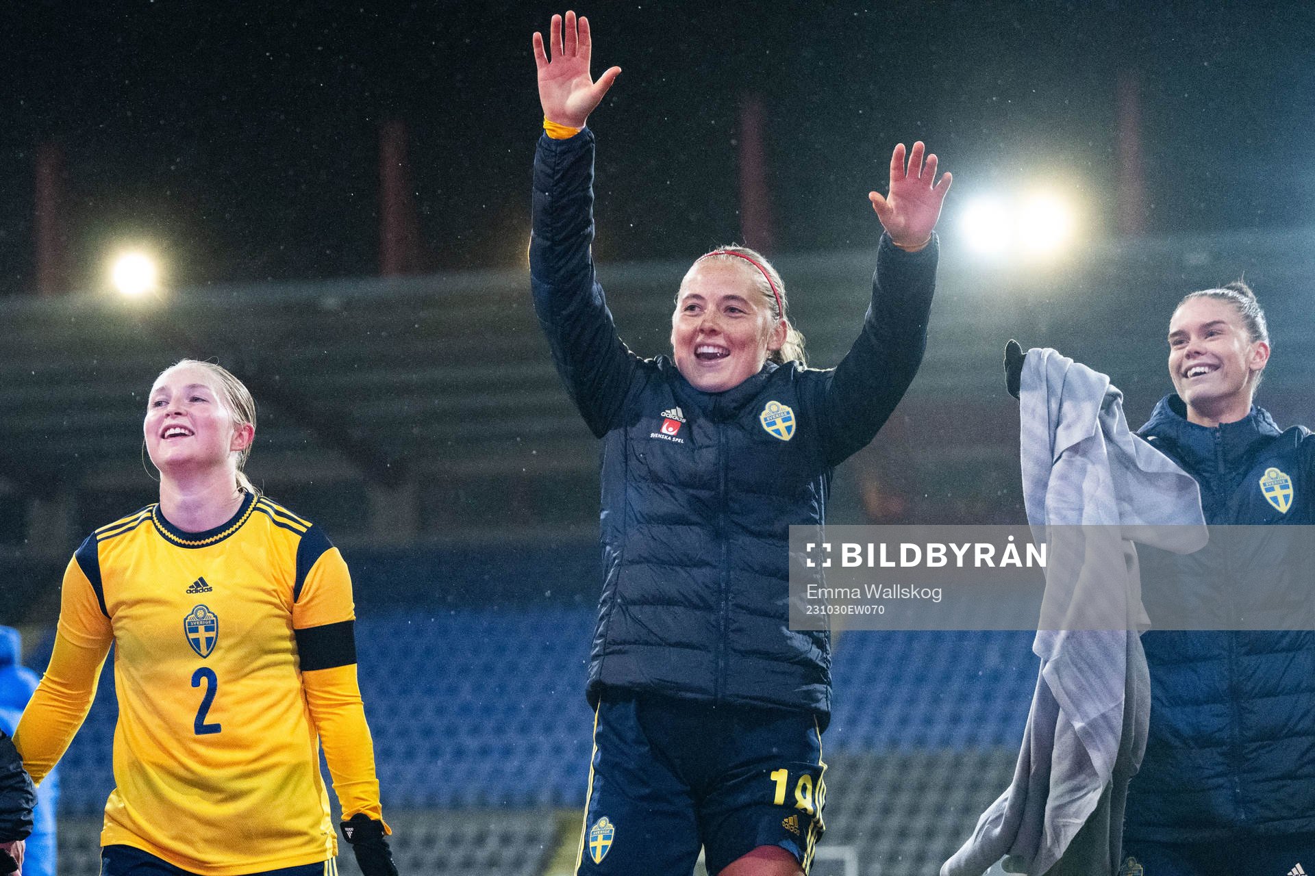 Hanna Andersson, Paulina Nyström and My Cato of Sweden