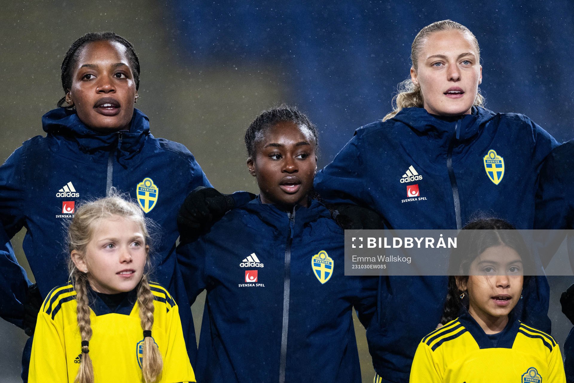 Evelyn Ijeh, Monica Jusu Bah and Elma Junttila Nelhage of