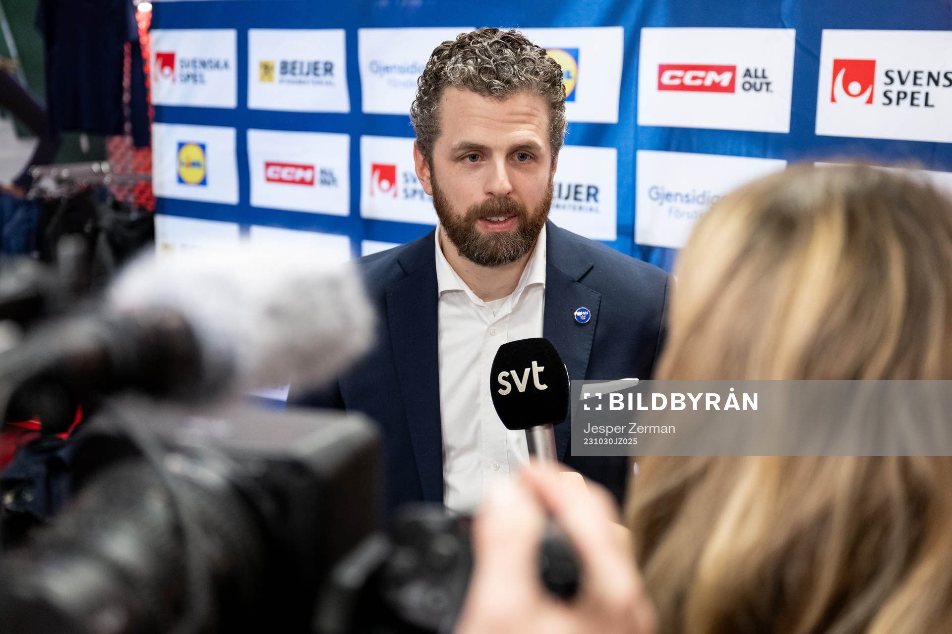 Damkronornas förbundskapten Ulf Lundberg