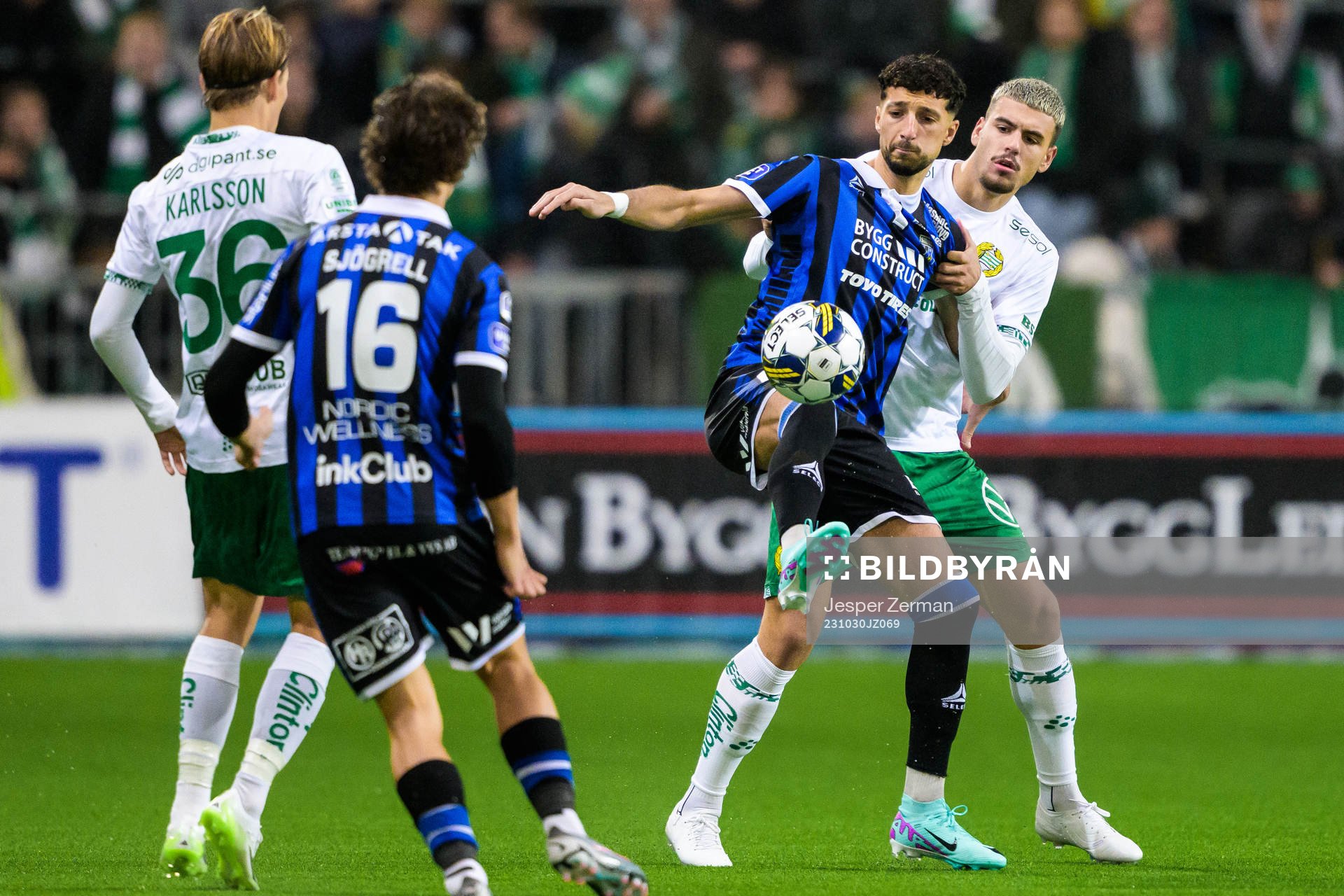 Sirius Wessam Abou Ali och Hammarbys Edvin Kurtulus