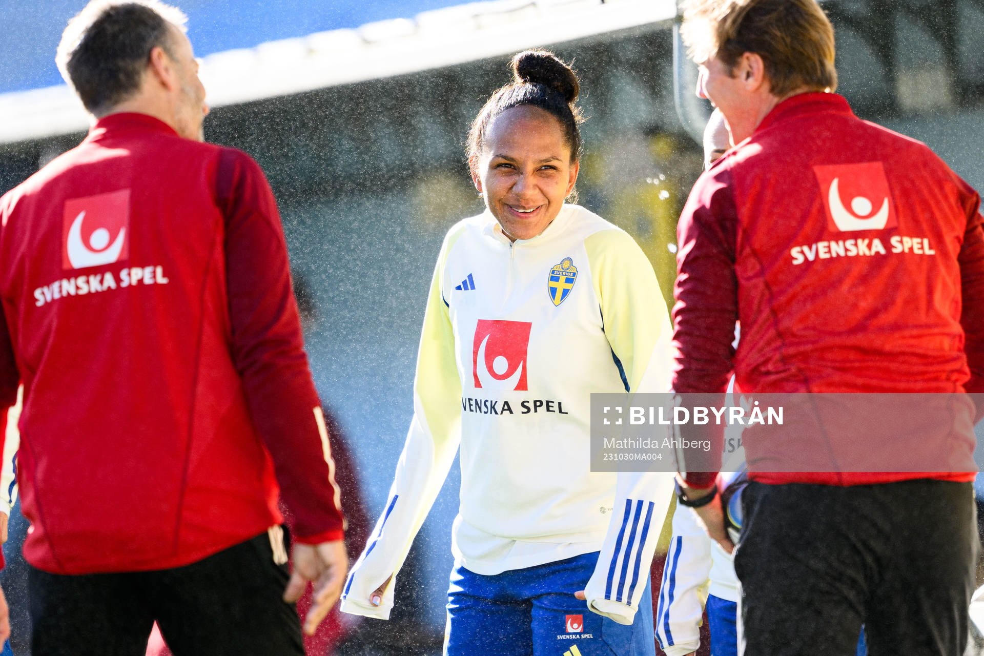 Madelen Janogy of the Swedish women's national football team