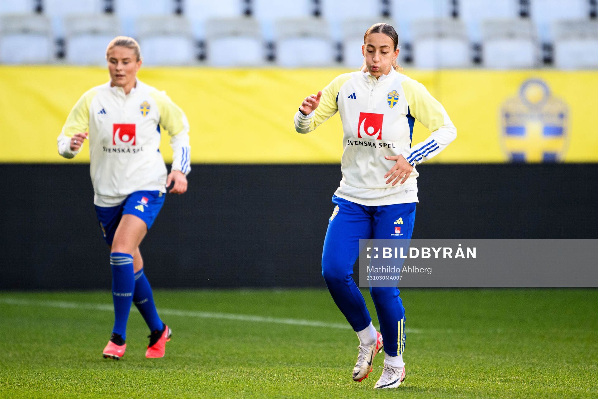 Rosa Kafaji of the Swedish women's national football team