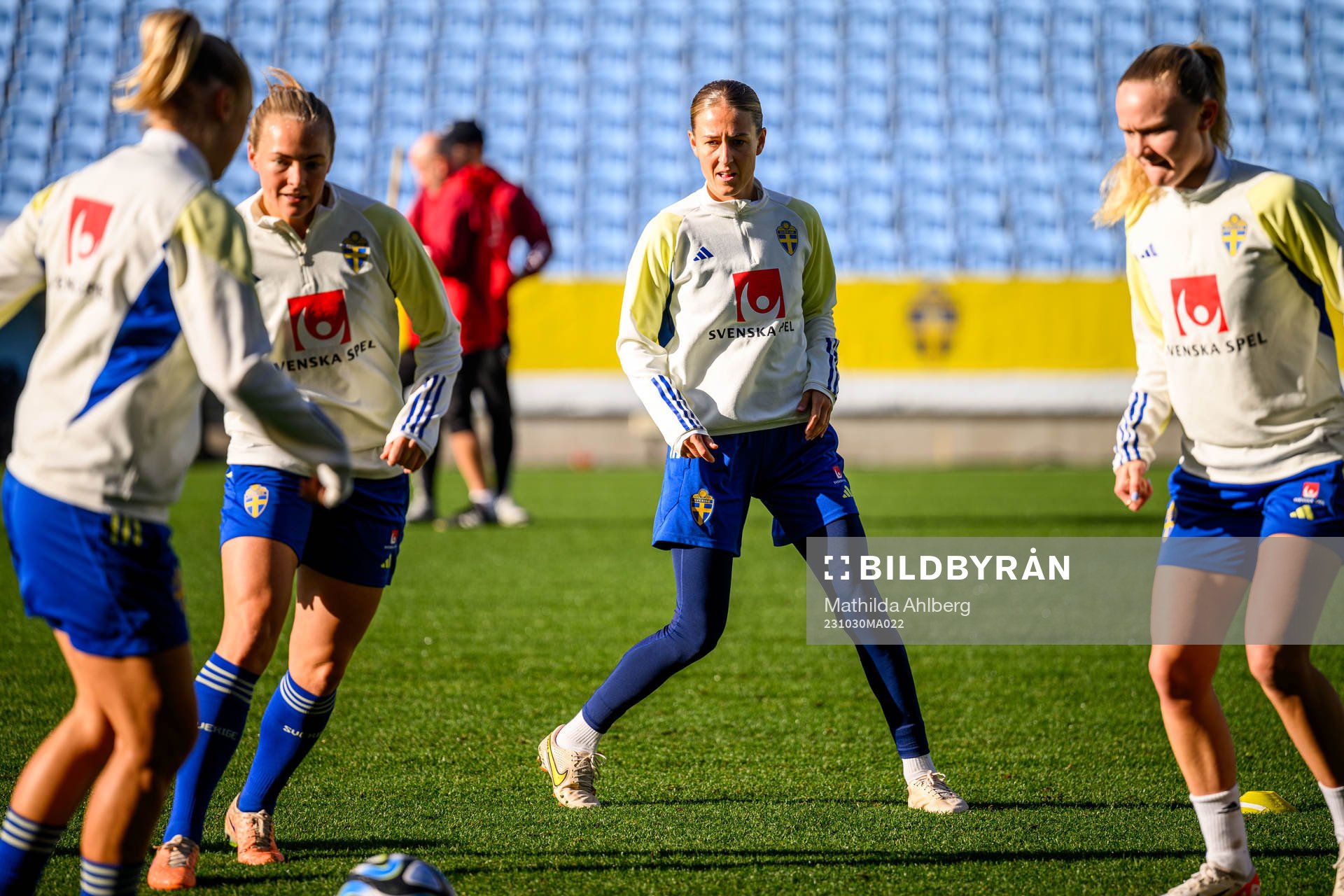 Emma Kullberg of the Swedish women's national football team